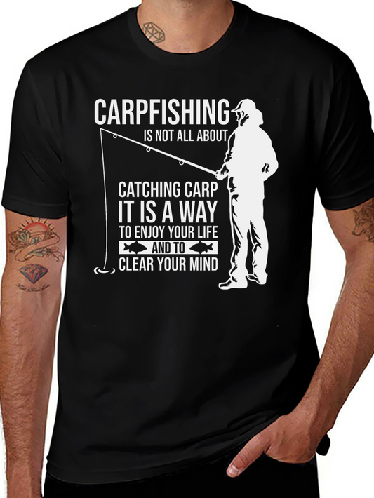 Carpfishing T-Shirt: Enjoy Life Clear Your Mind