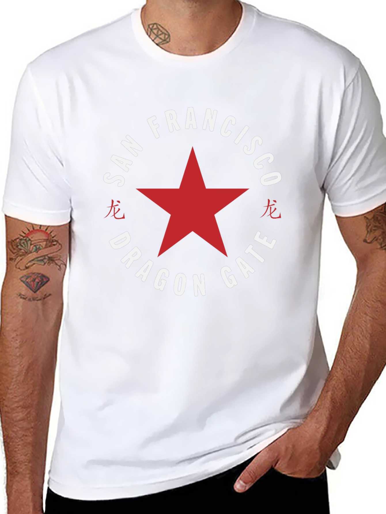 San Francisco Dragon Gate Graphic Tee