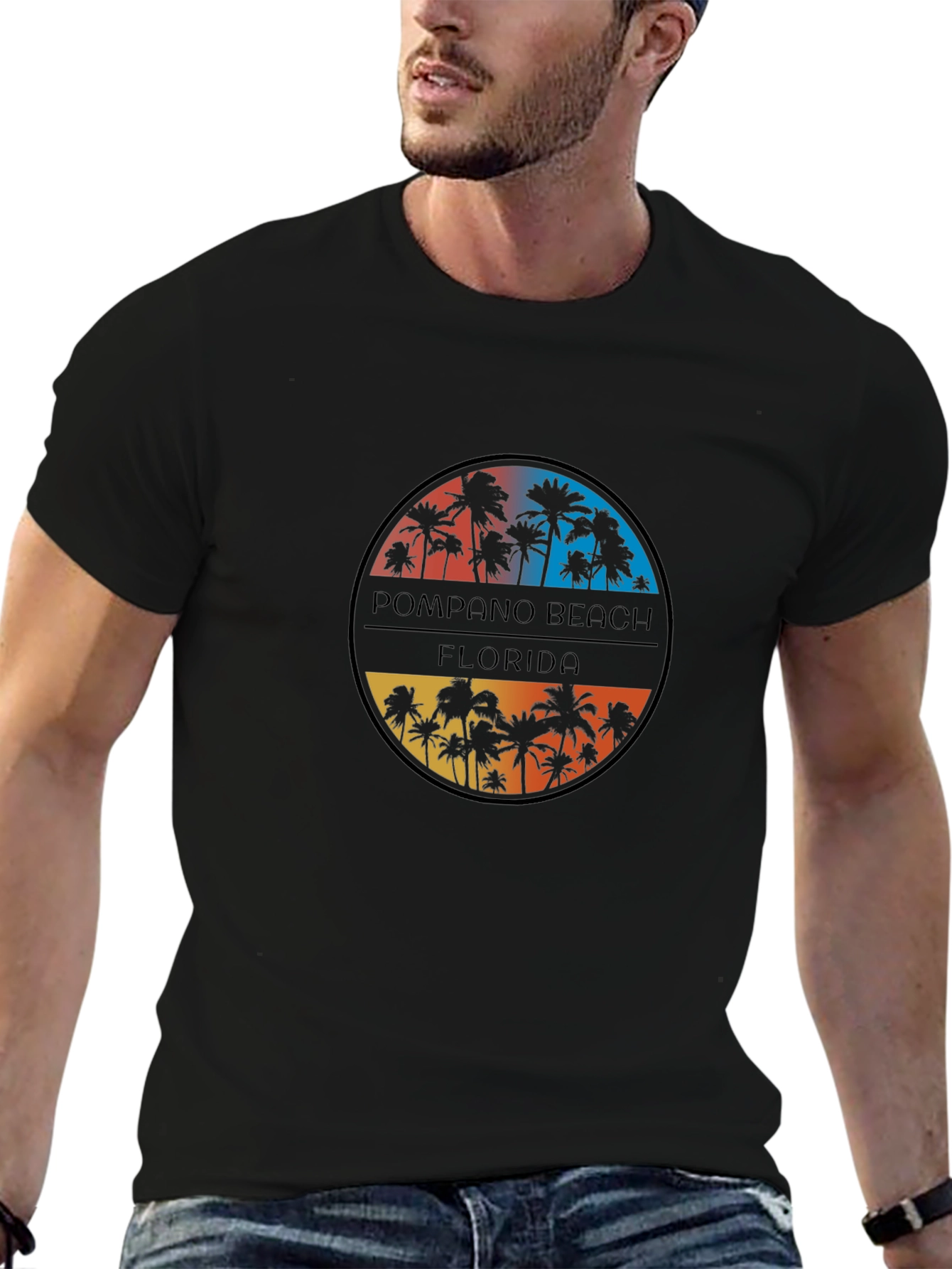 Pompano Beach Florida Graphic T-Shirt