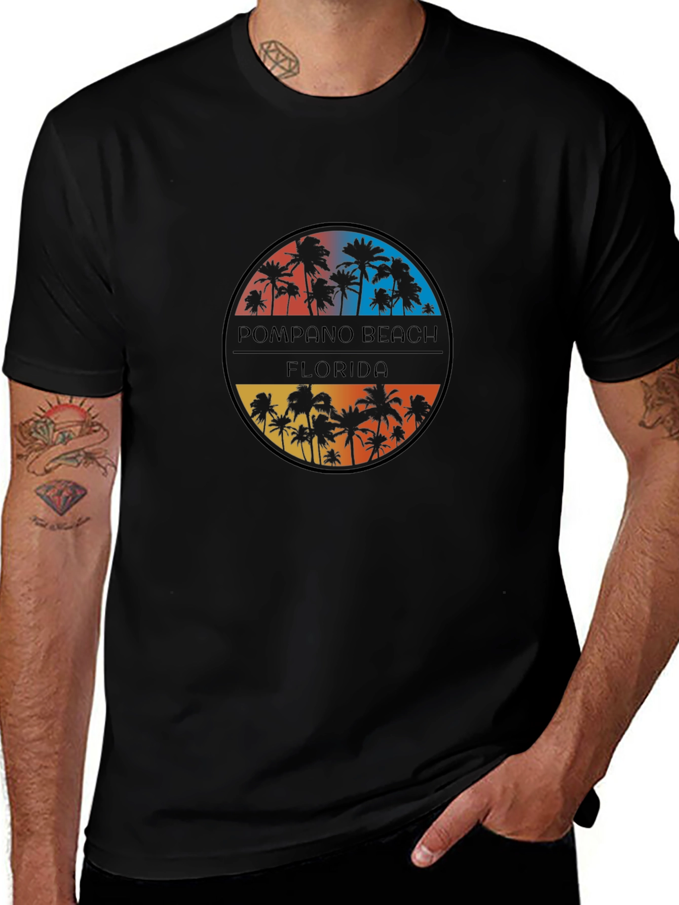 Pompano Beach Florida Graphic T-Shirt