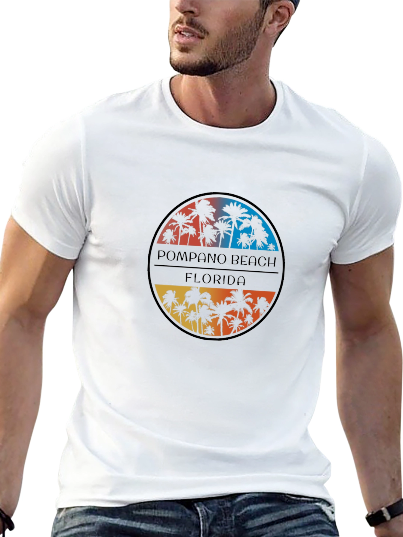 Pompano Beach Florida Graphic T-Shirt