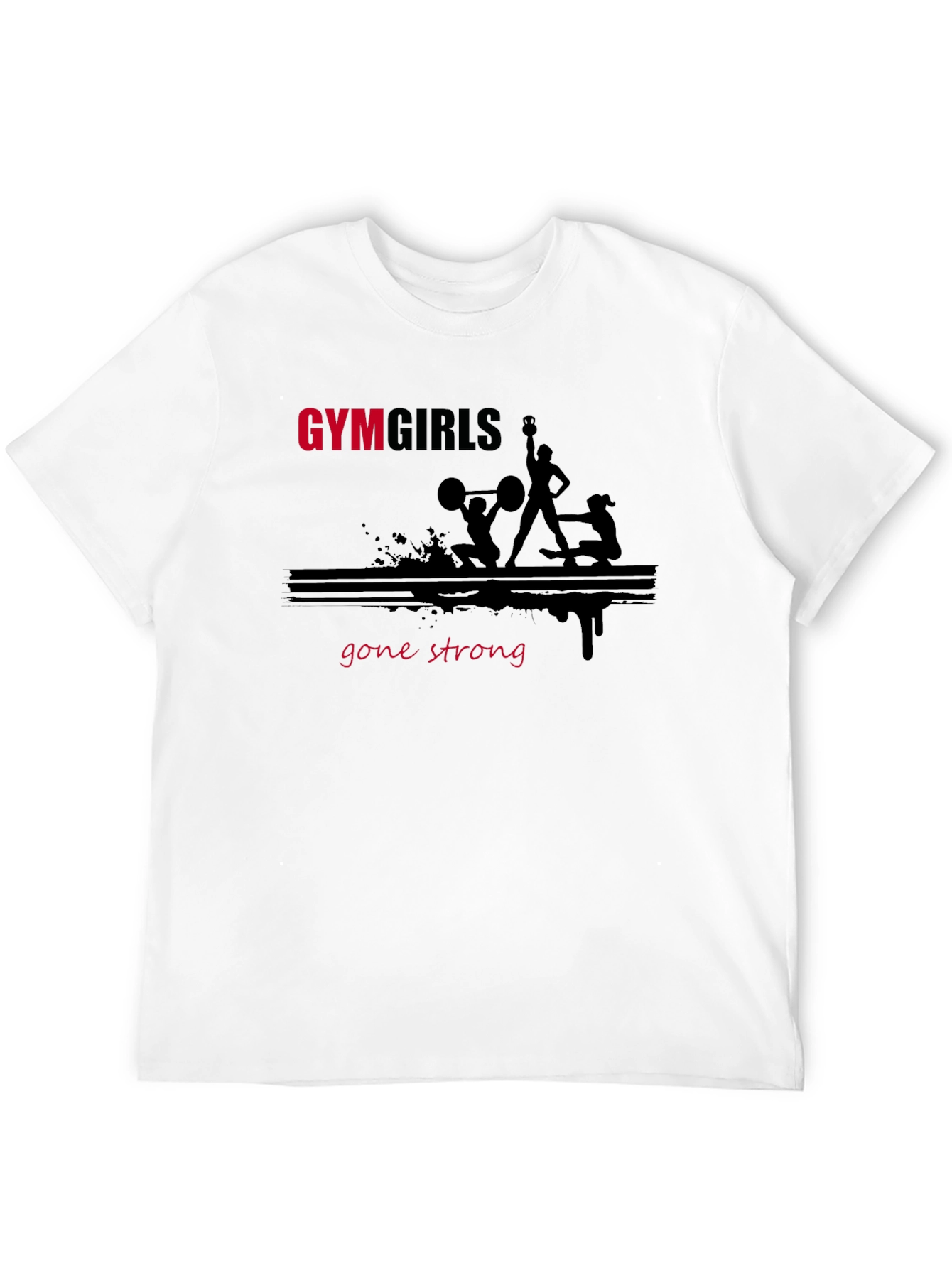 Gym Girls Gone Strong T-Shirt - Black