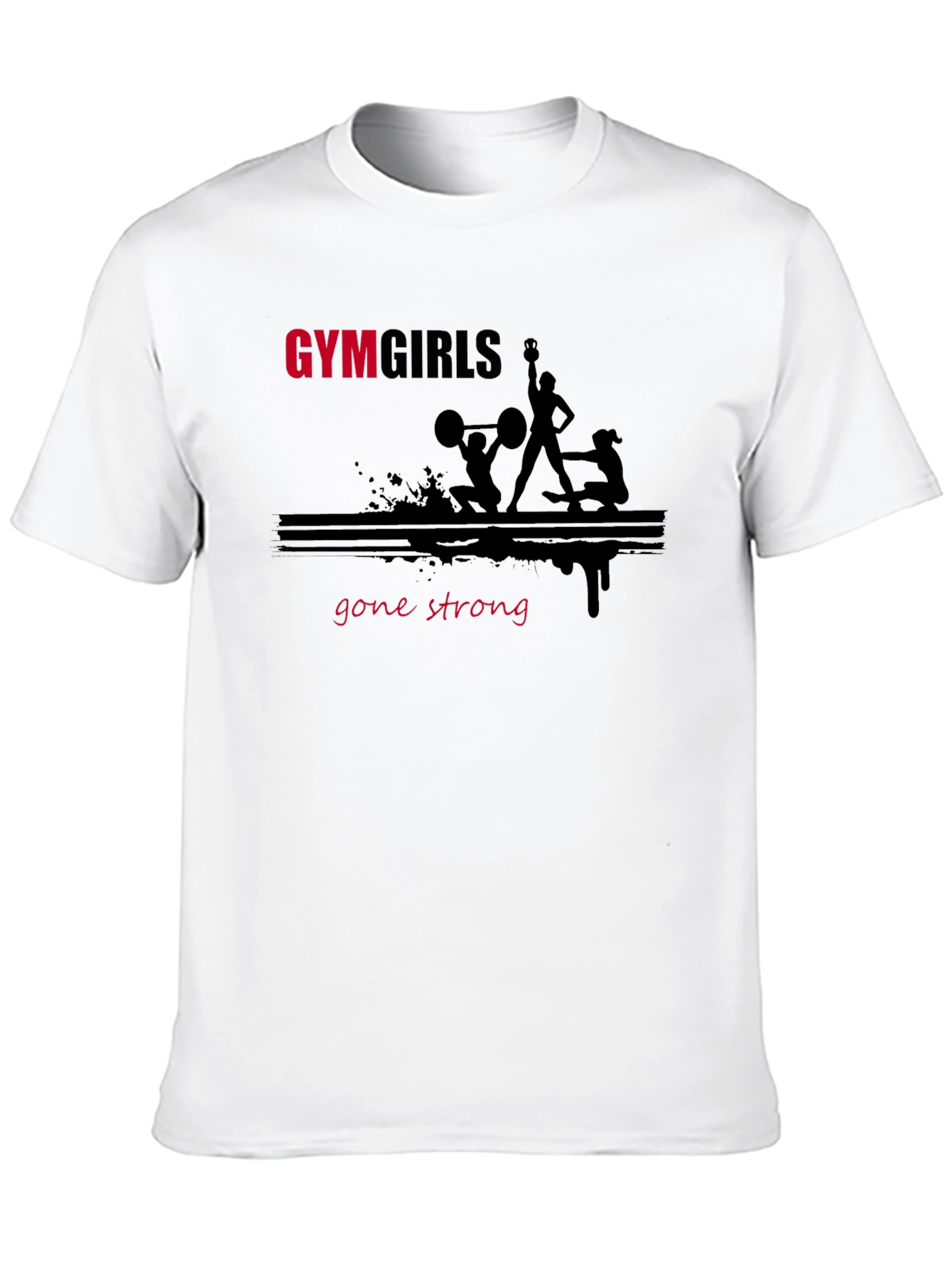 Gym Girls Gone Strong T-Shirt - Black
