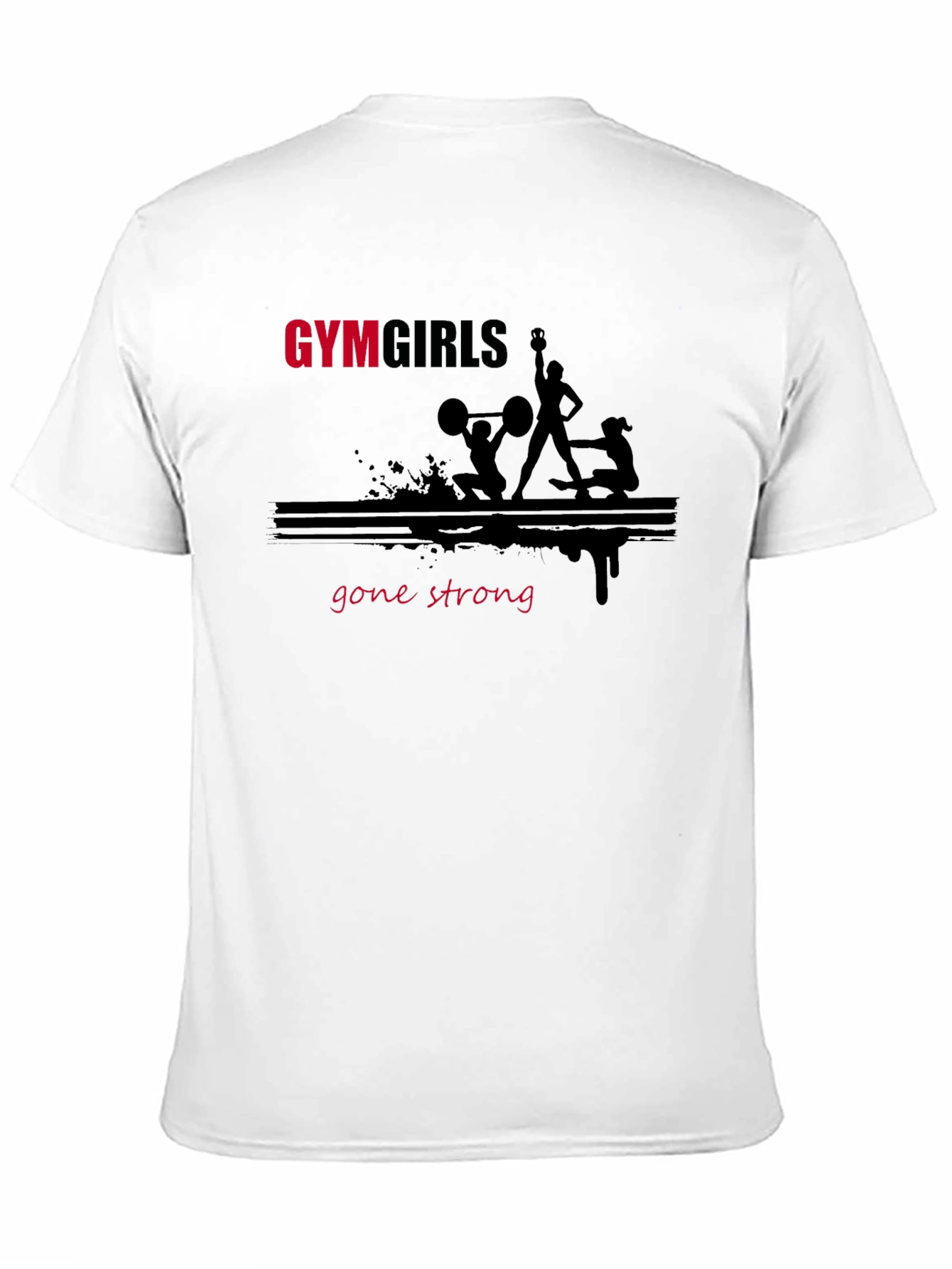 Gym Girls Gone Strong T-Shirt - Black