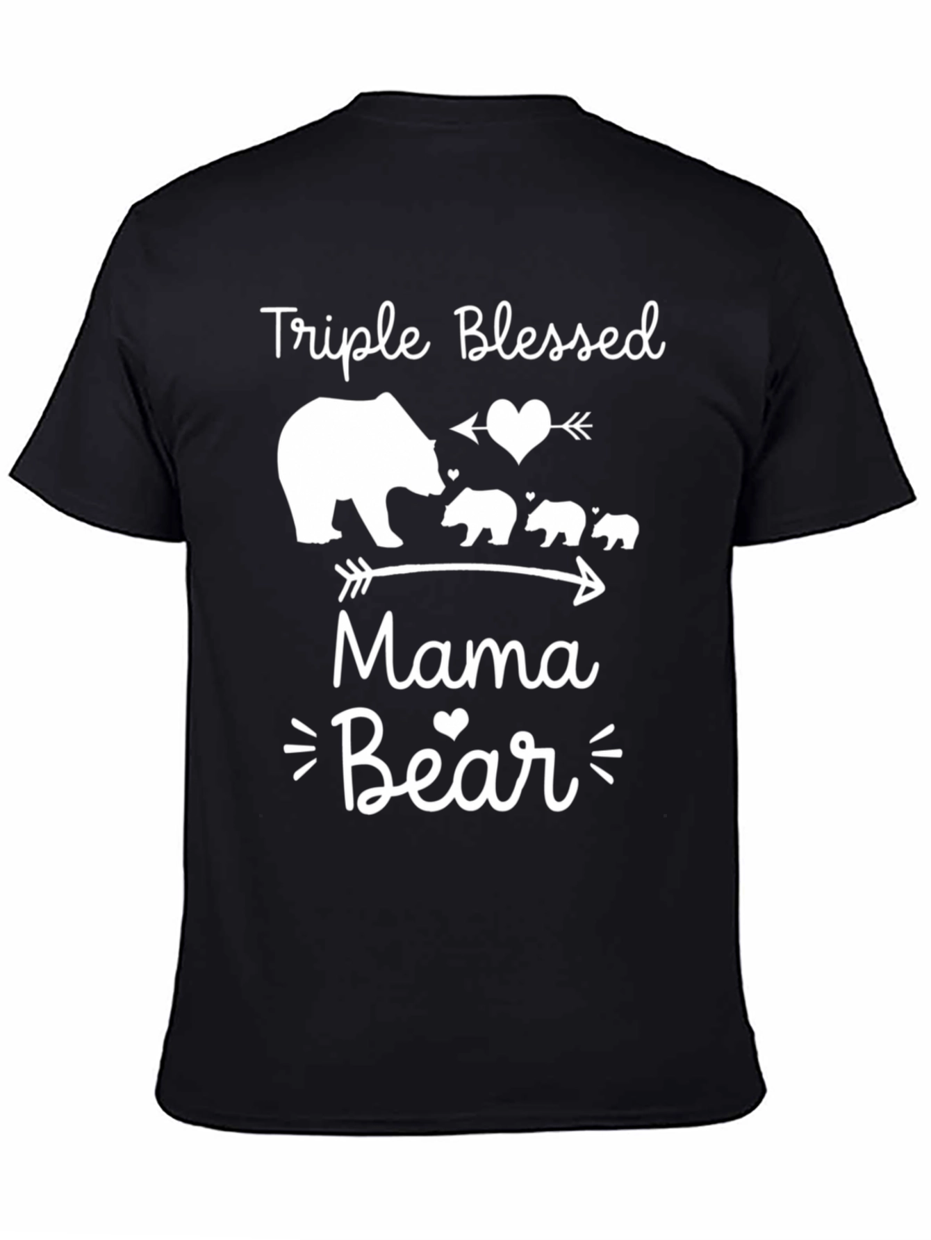 Triple Blessed Mama Bear T-Shirt