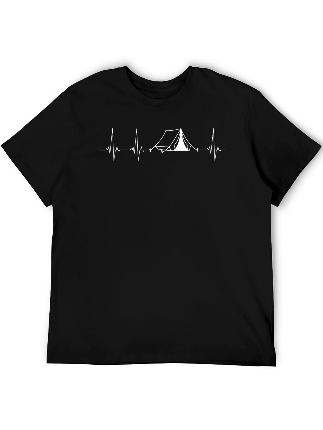 Camping Heartbeat Tee - Adventure Awaits
