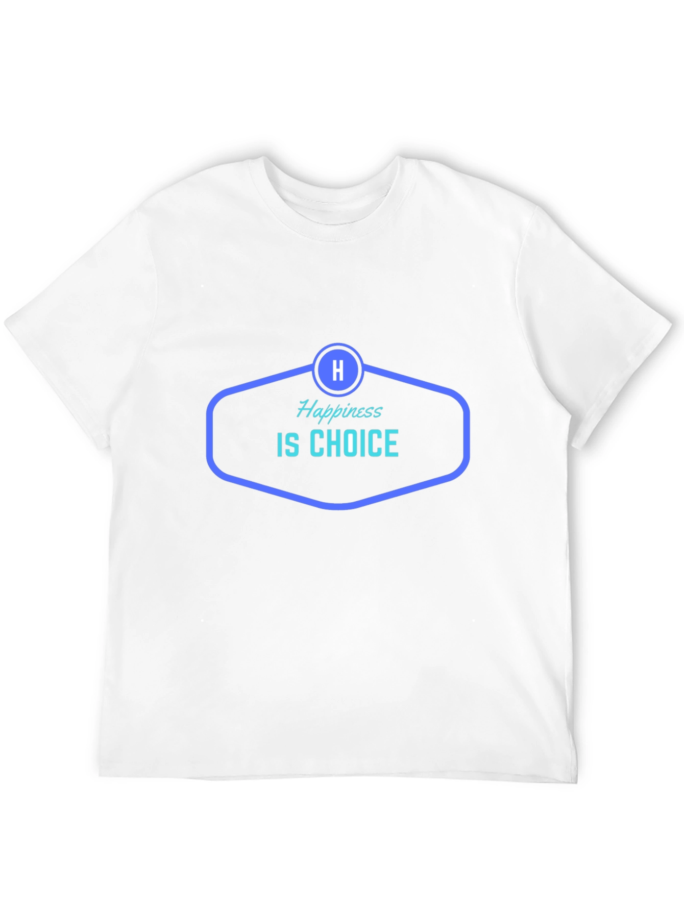 Happiness is Choice Black T-Shirt