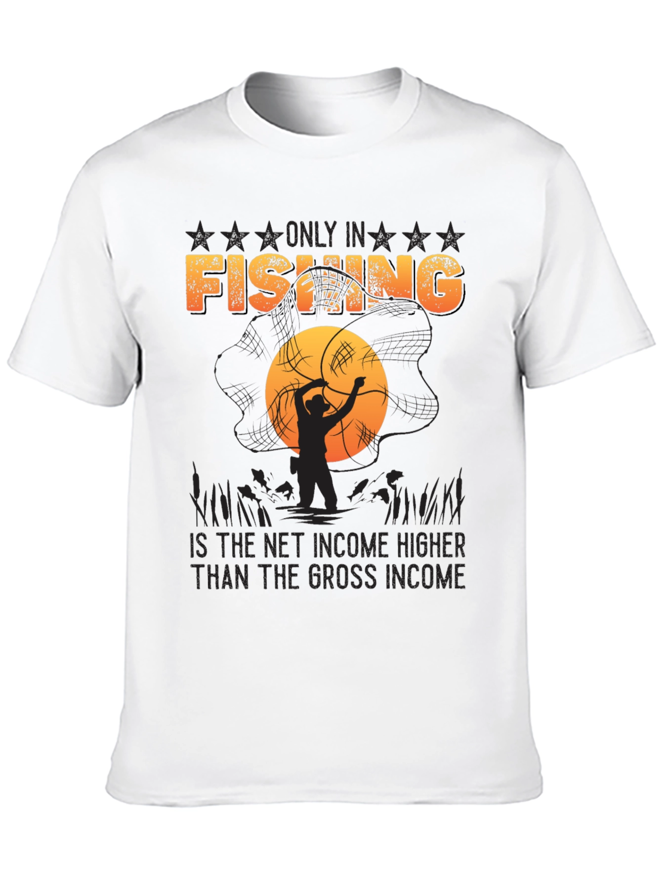 Fishing Net Income T-Shirt