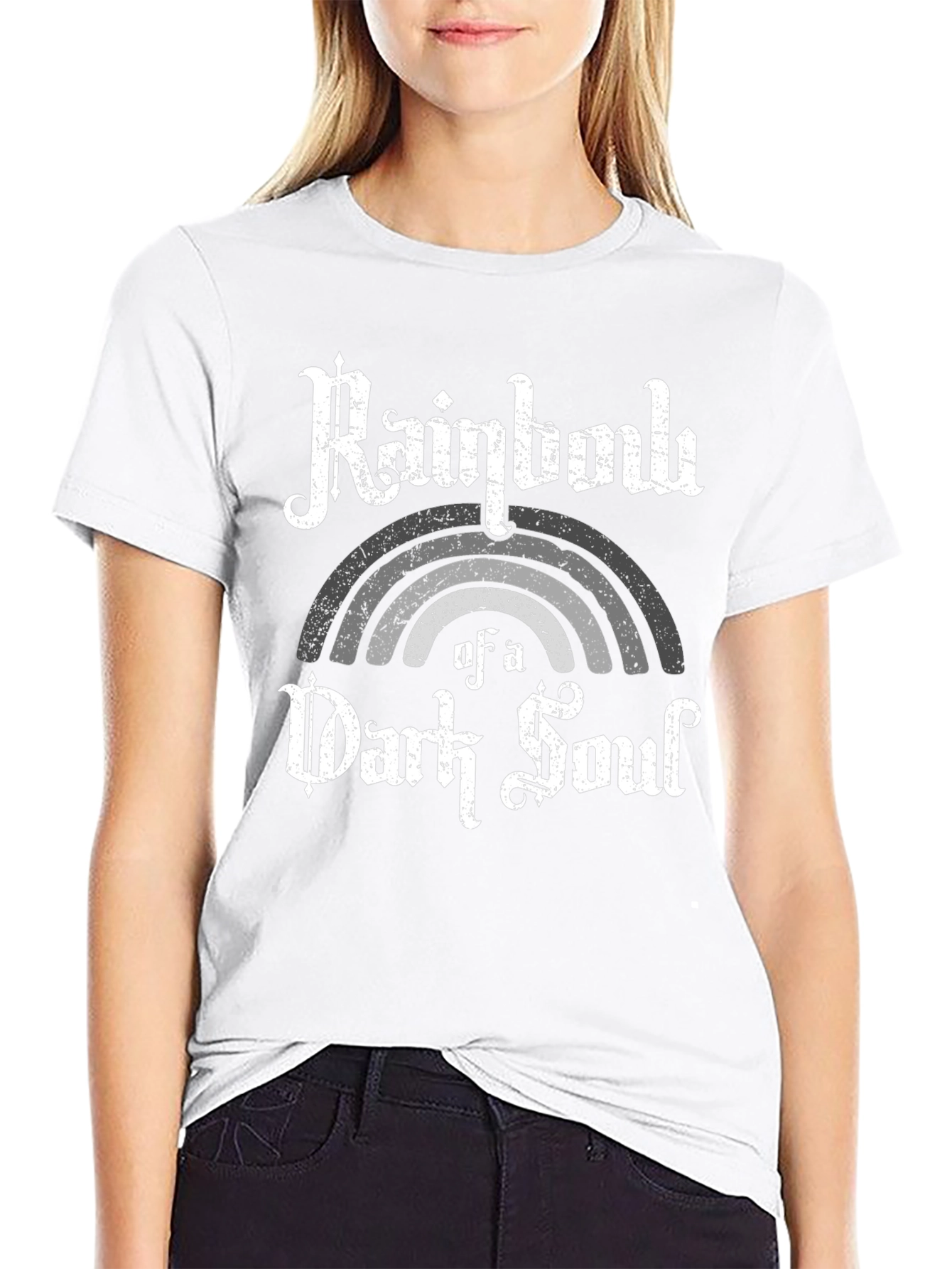 Rainbow of a Dark Soul Graphic T-Shirt