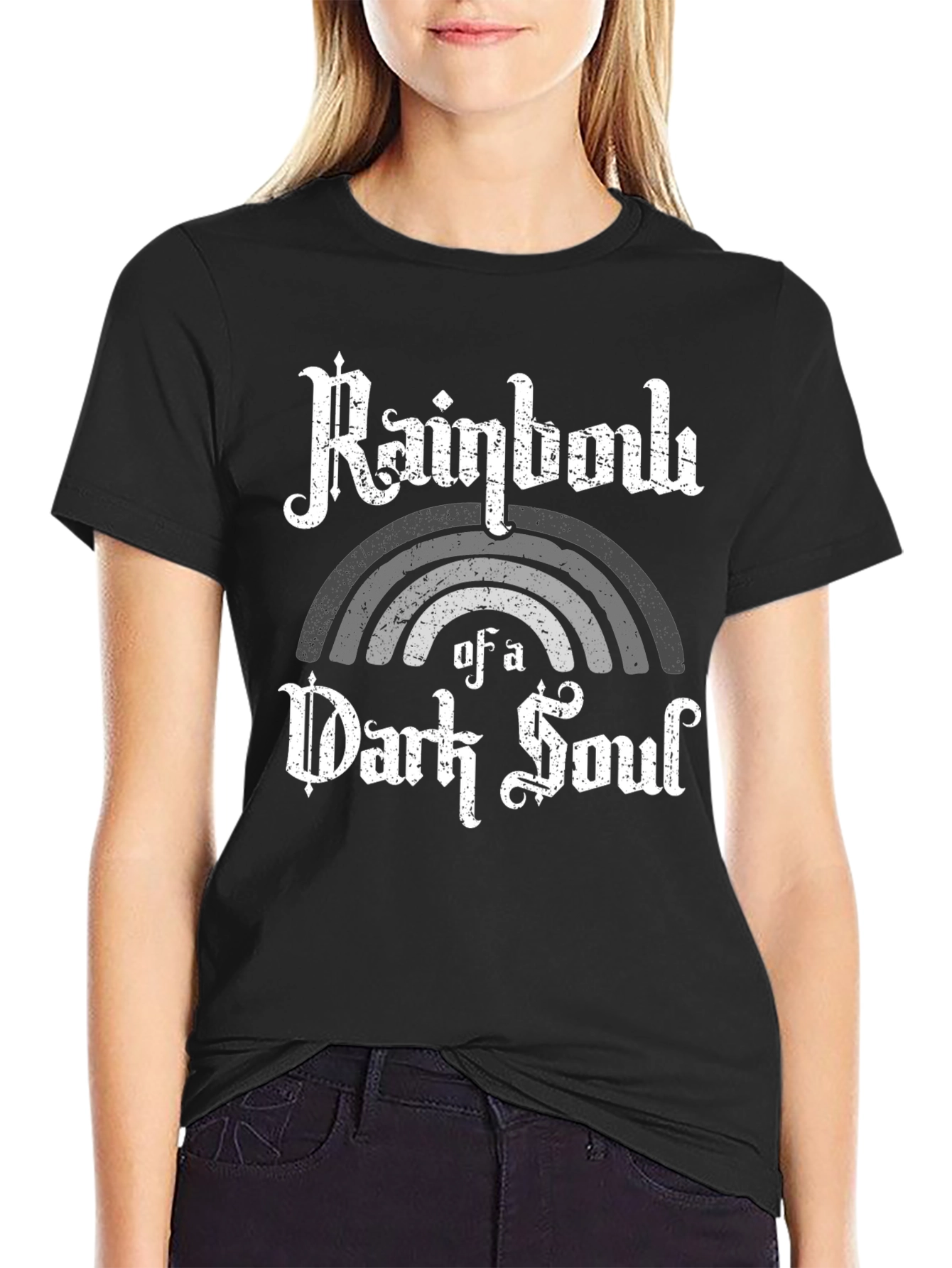 Rainbow of a Dark Soul Graphic T-Shirt