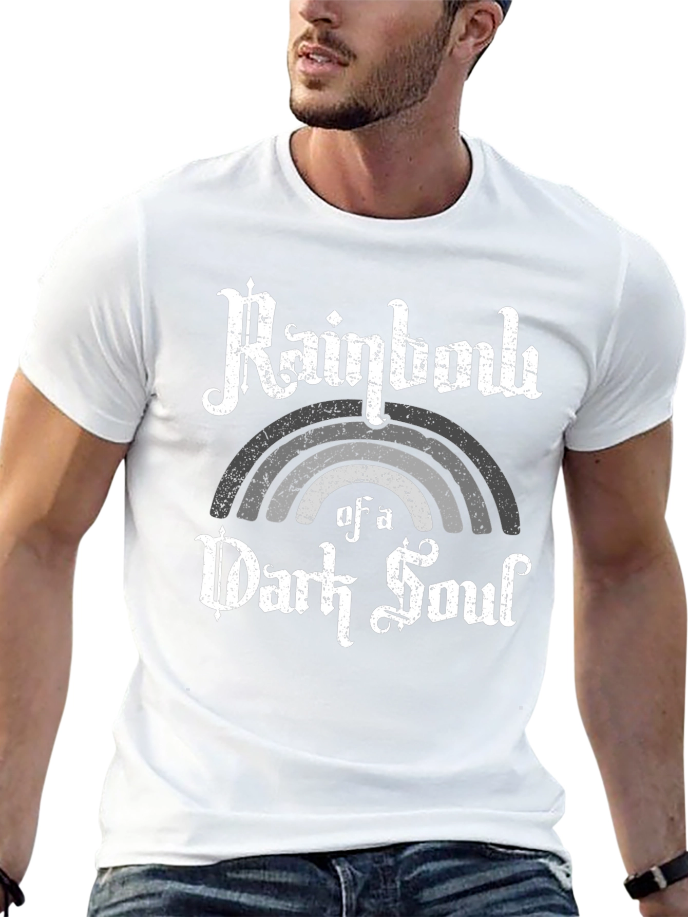 Rainbow of a Dark Soul Graphic T-Shirt