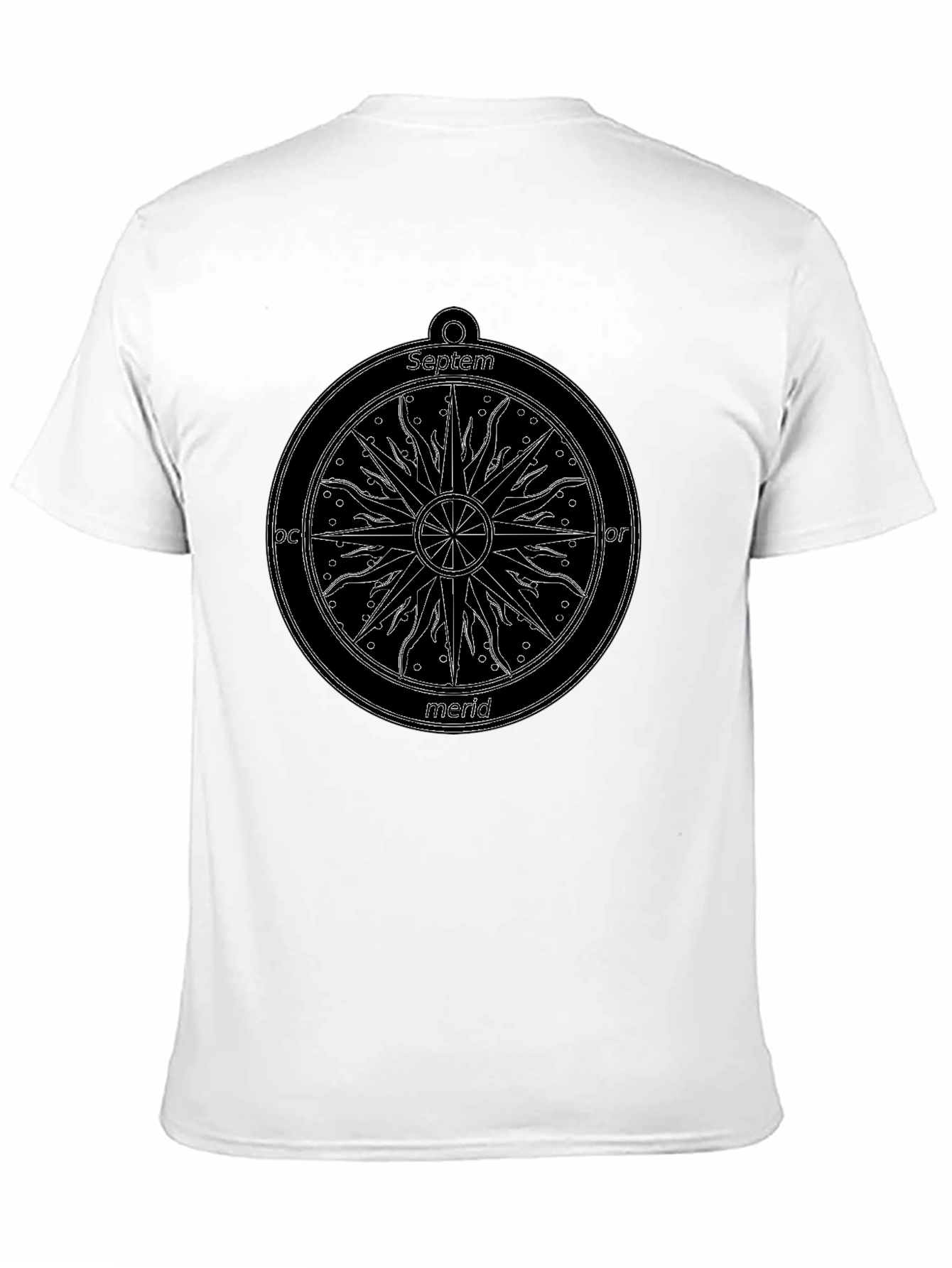 Celestial Compass Graphic T-Shirt