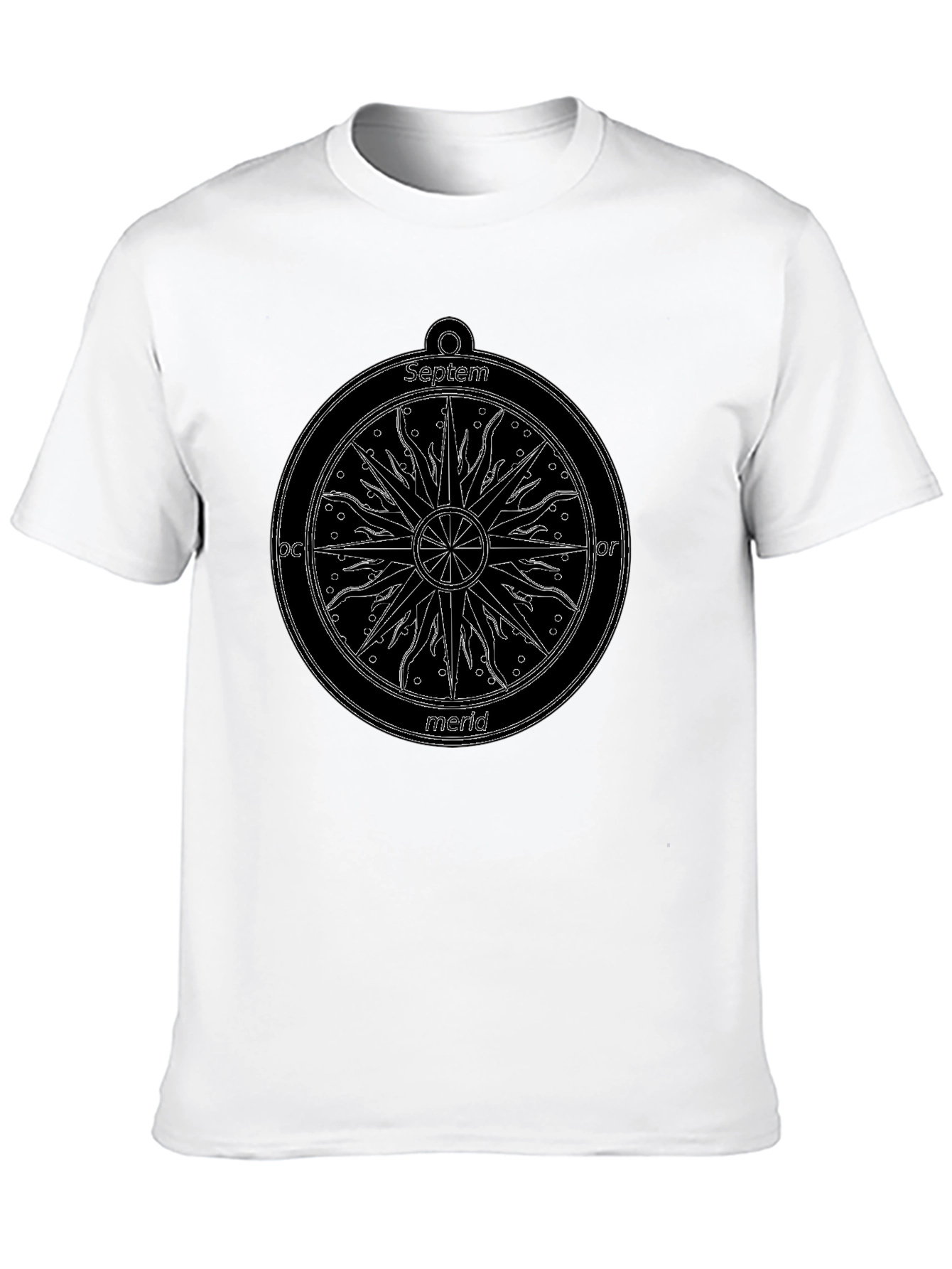 Celestial Compass Graphic T-Shirt