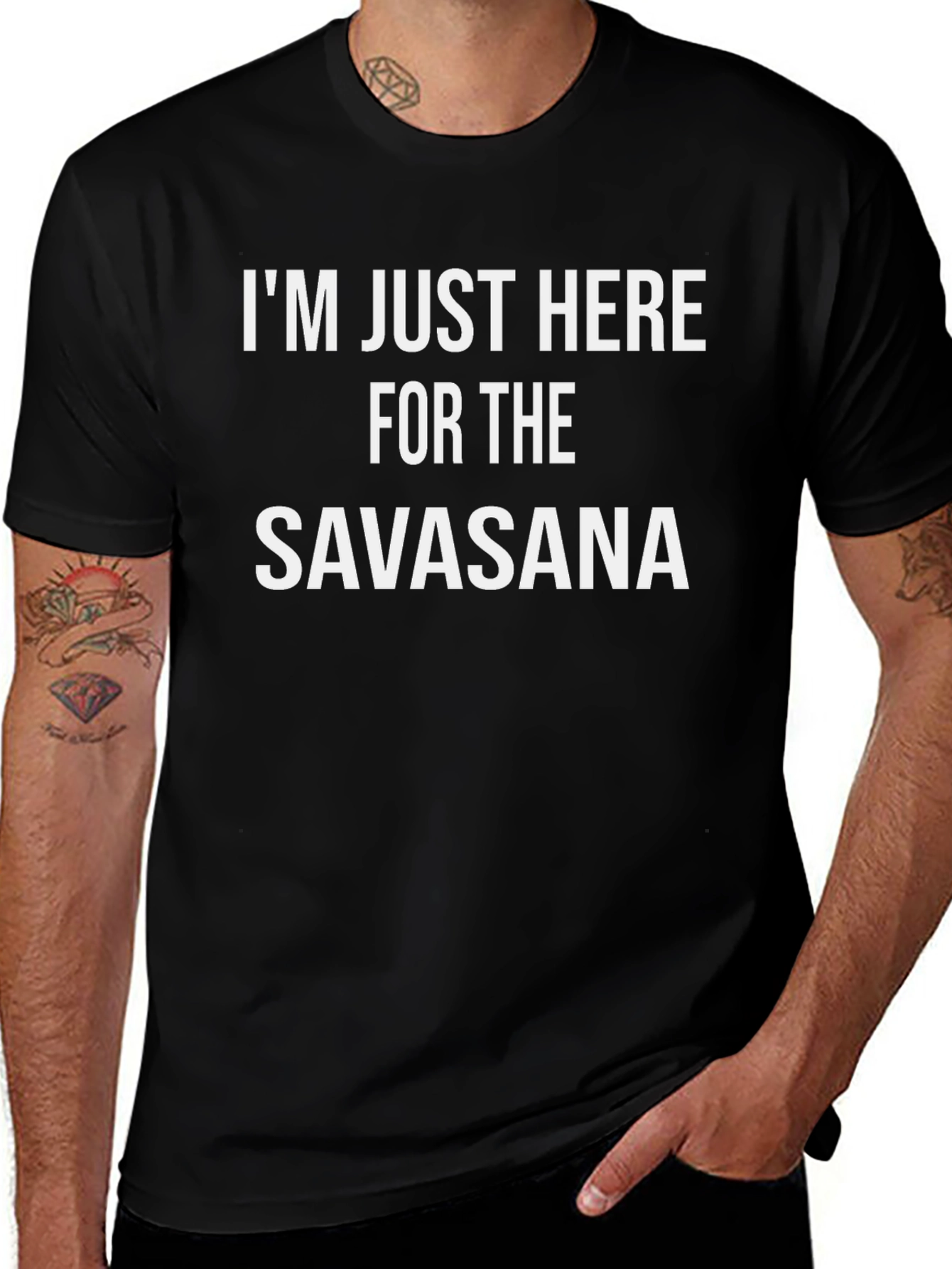 Savasana Yoga T-Shirt - Funny Relaxation Tee