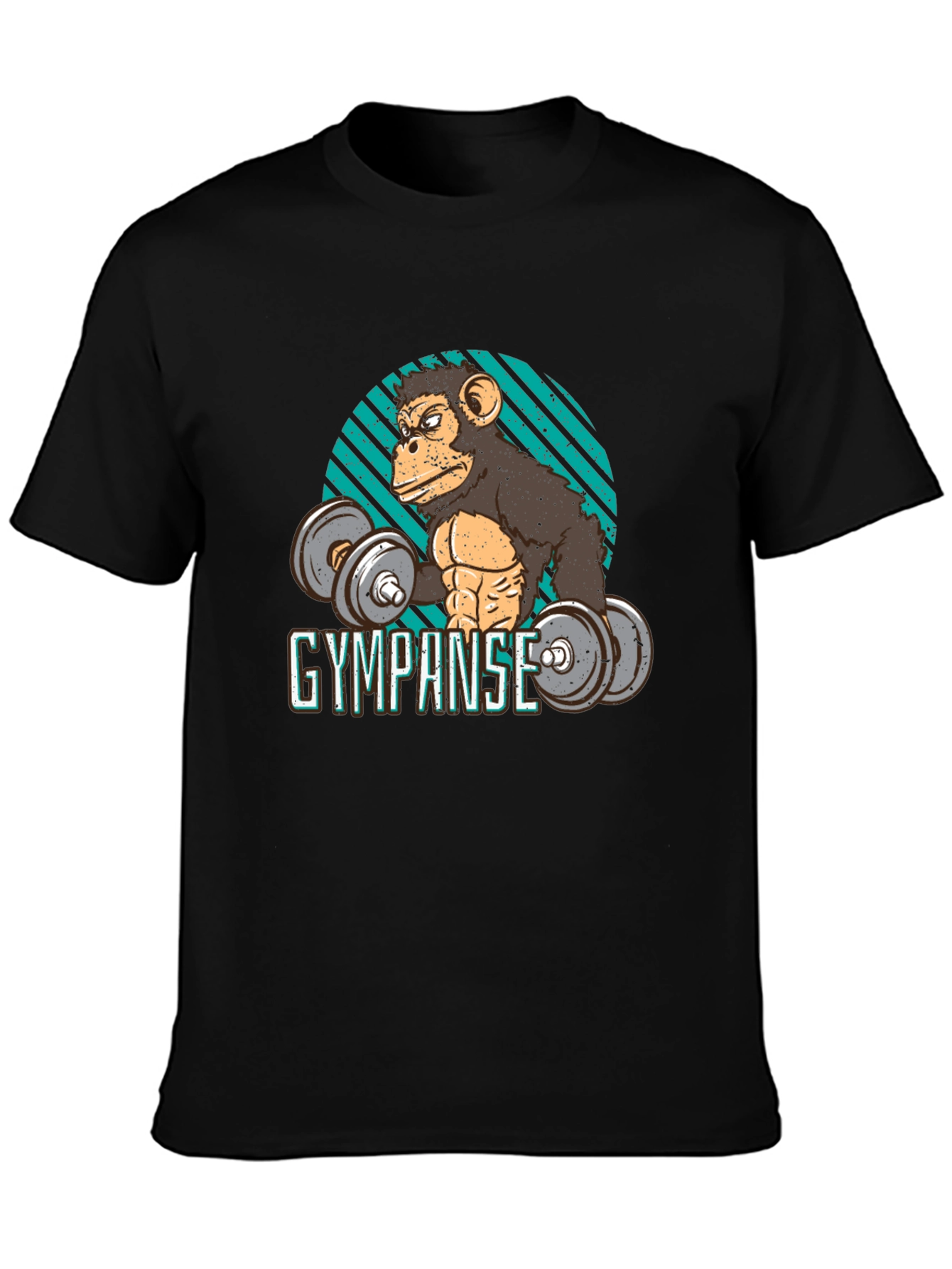 Gympanse Workout T-Shirt - Funny Gym Ape Tee