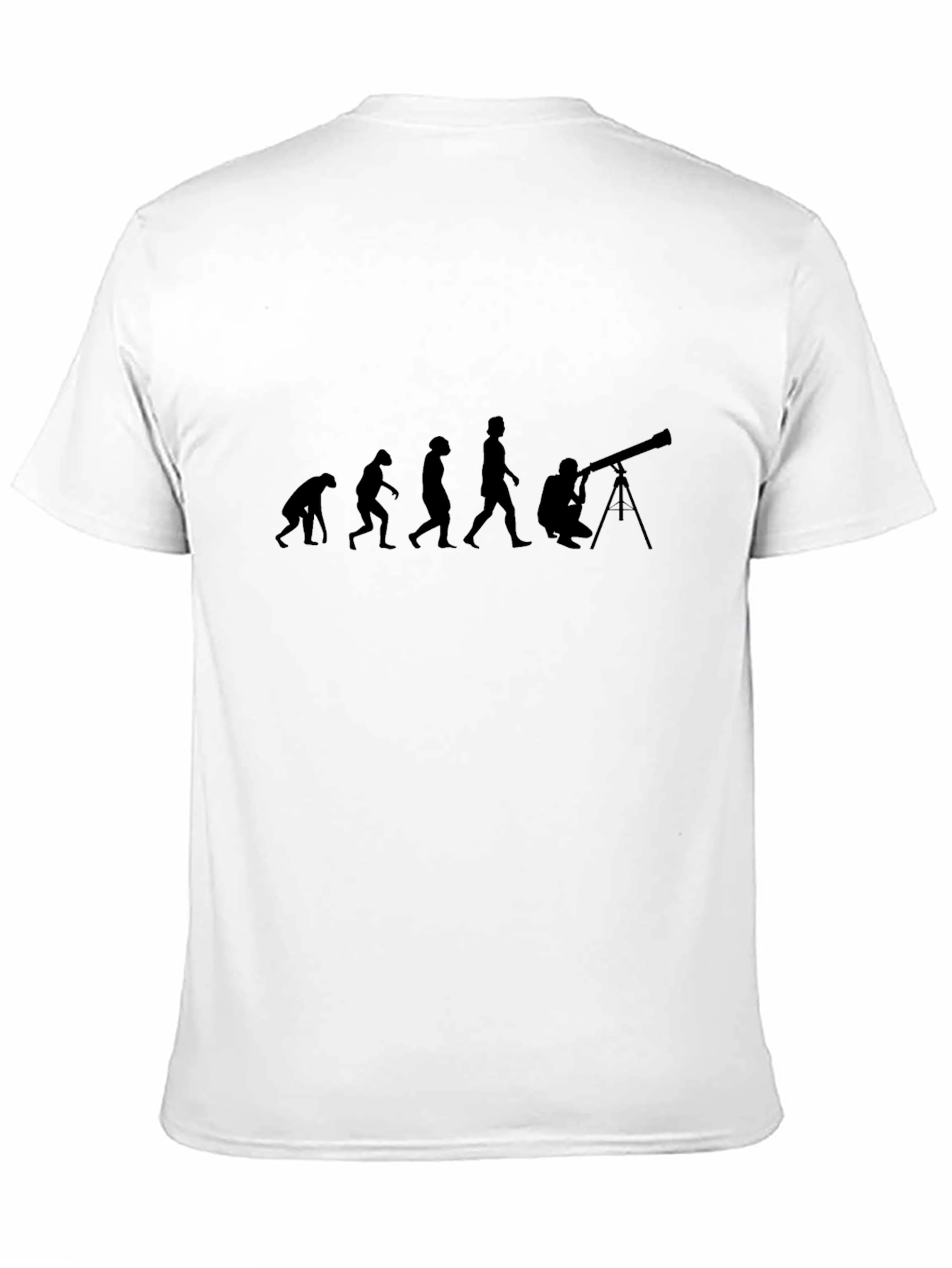 Evolution of Astronomy Black T-Shirt