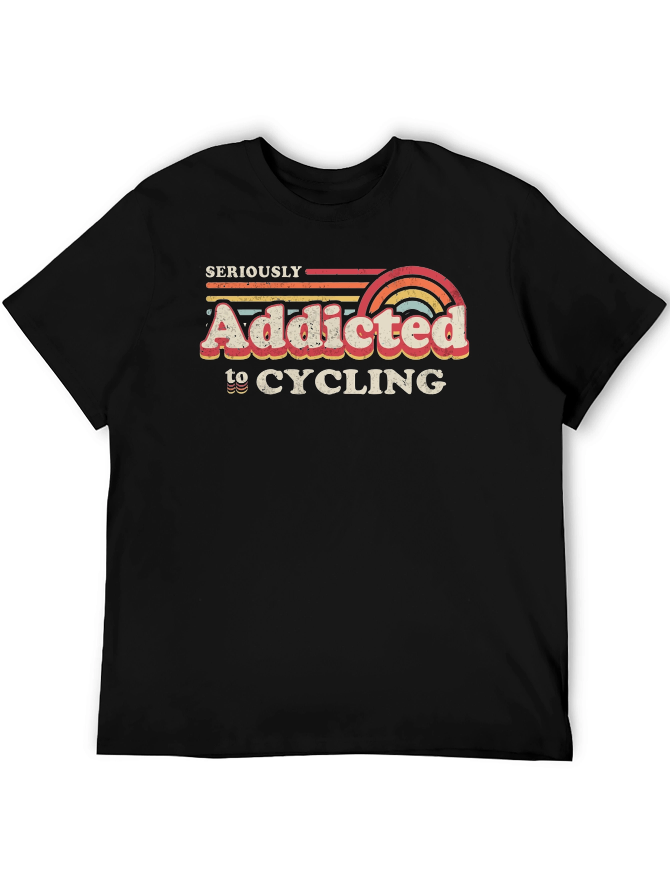 Addicted to Cycling Graphic Tee