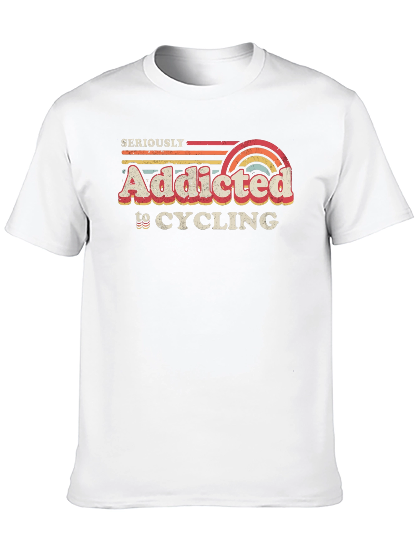 Addicted to Cycling Graphic Tee