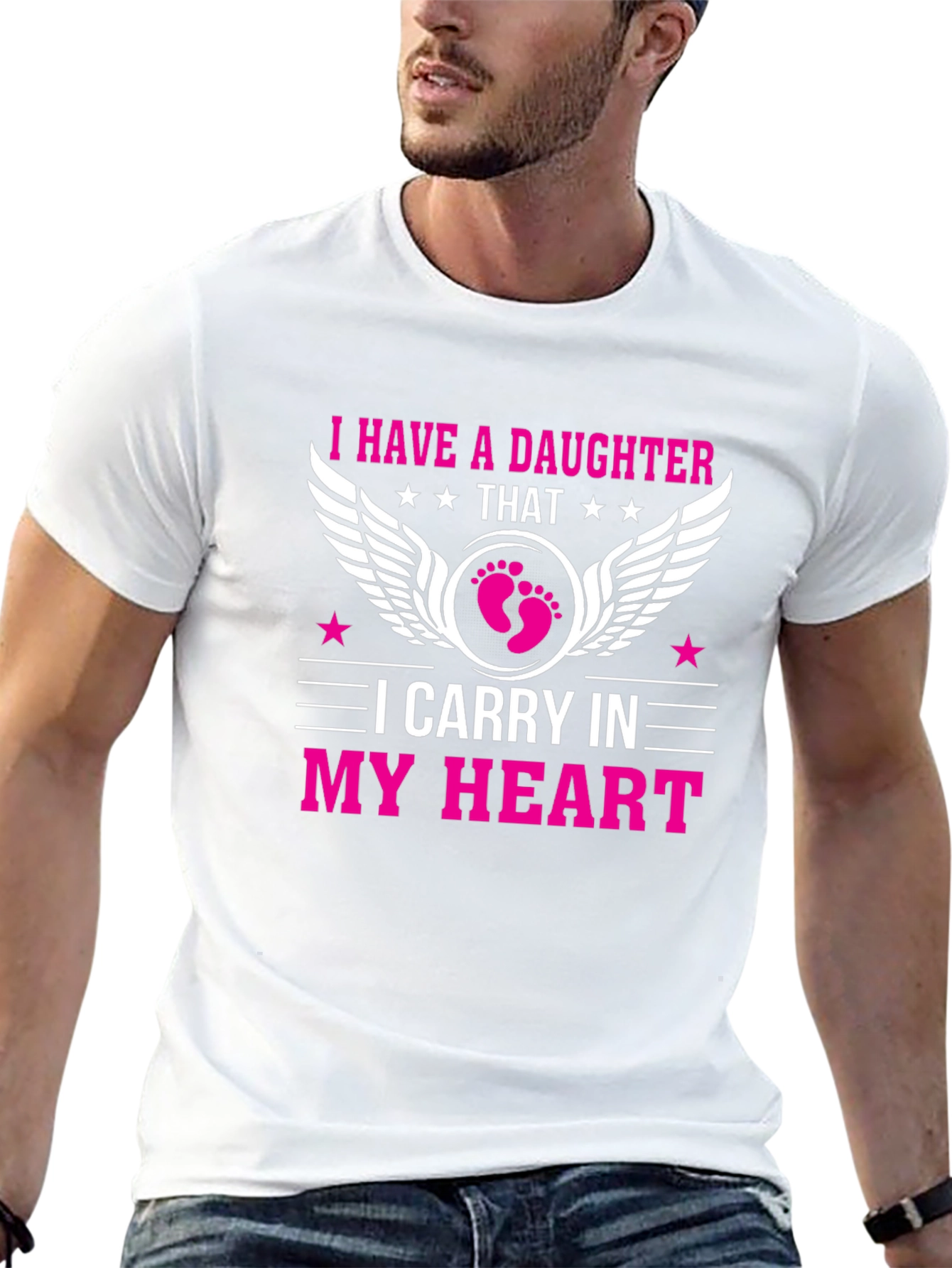 Daughter Heart T-Shirt