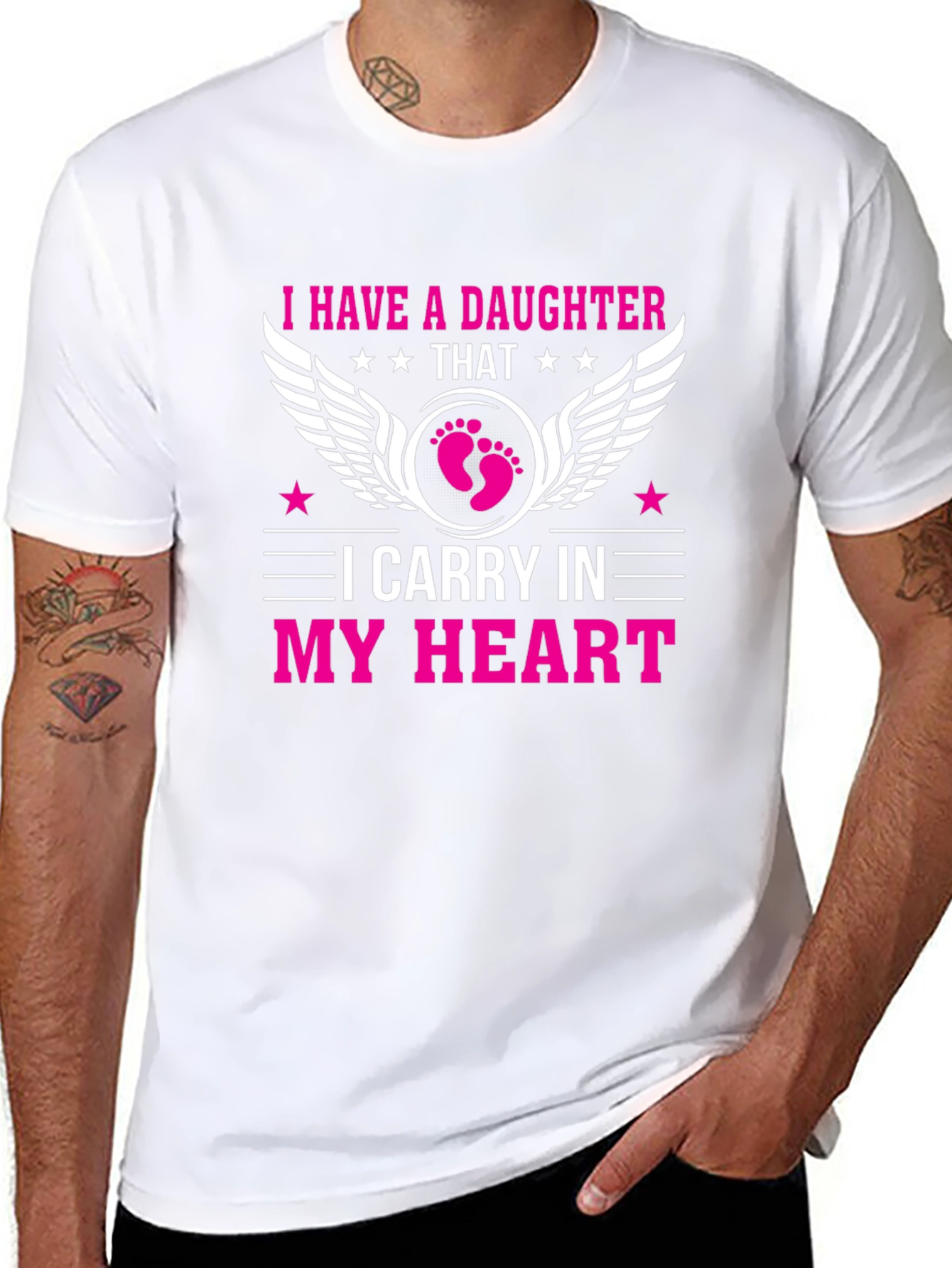 Daughter Heart T-Shirt