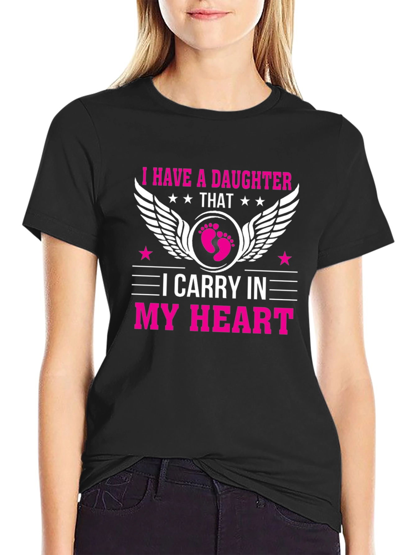 Daughter Heart T-Shirt