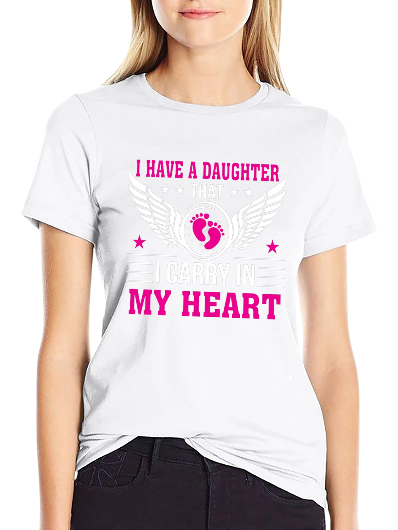 Daughter Heart T-Shirt