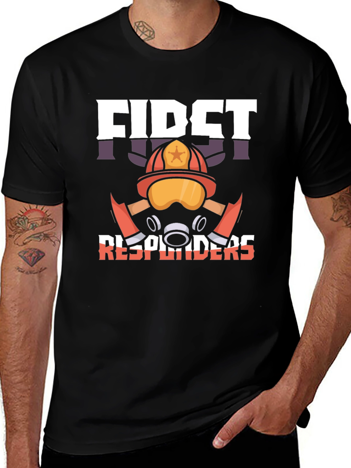 First Responders Graphic T-Shirt