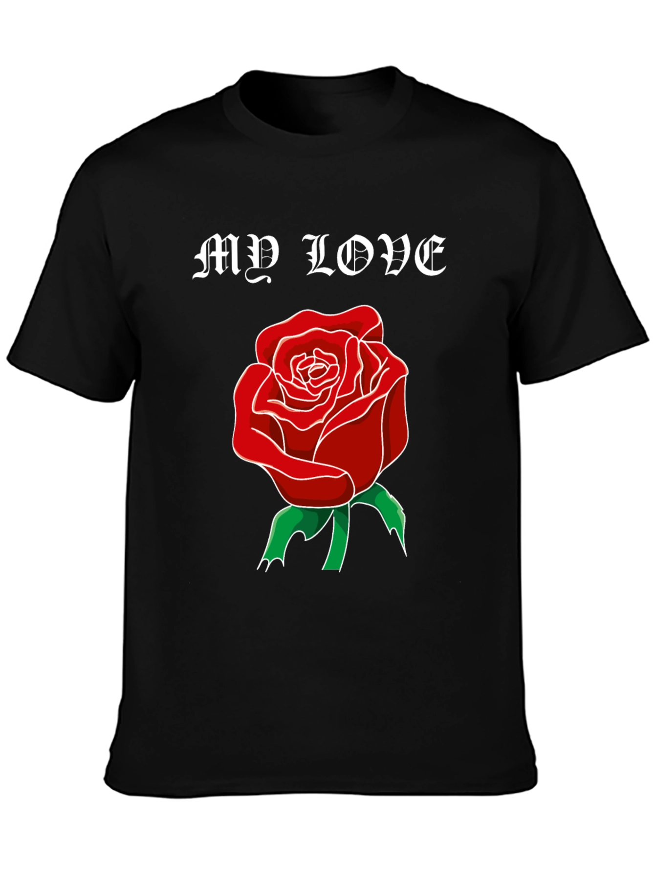 My Love Rose Graphic T-Shirt
