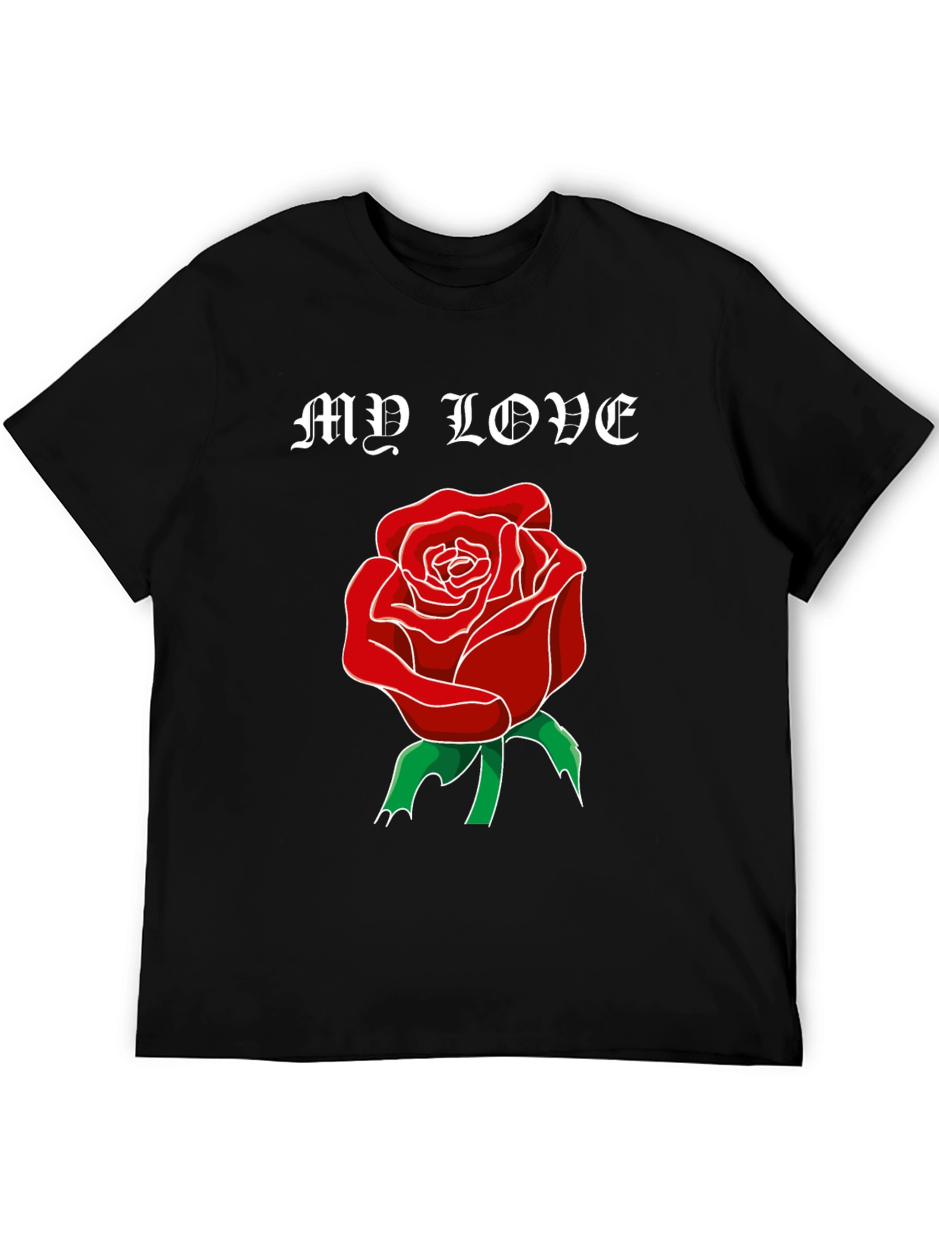 My Love Rose Graphic T-Shirt