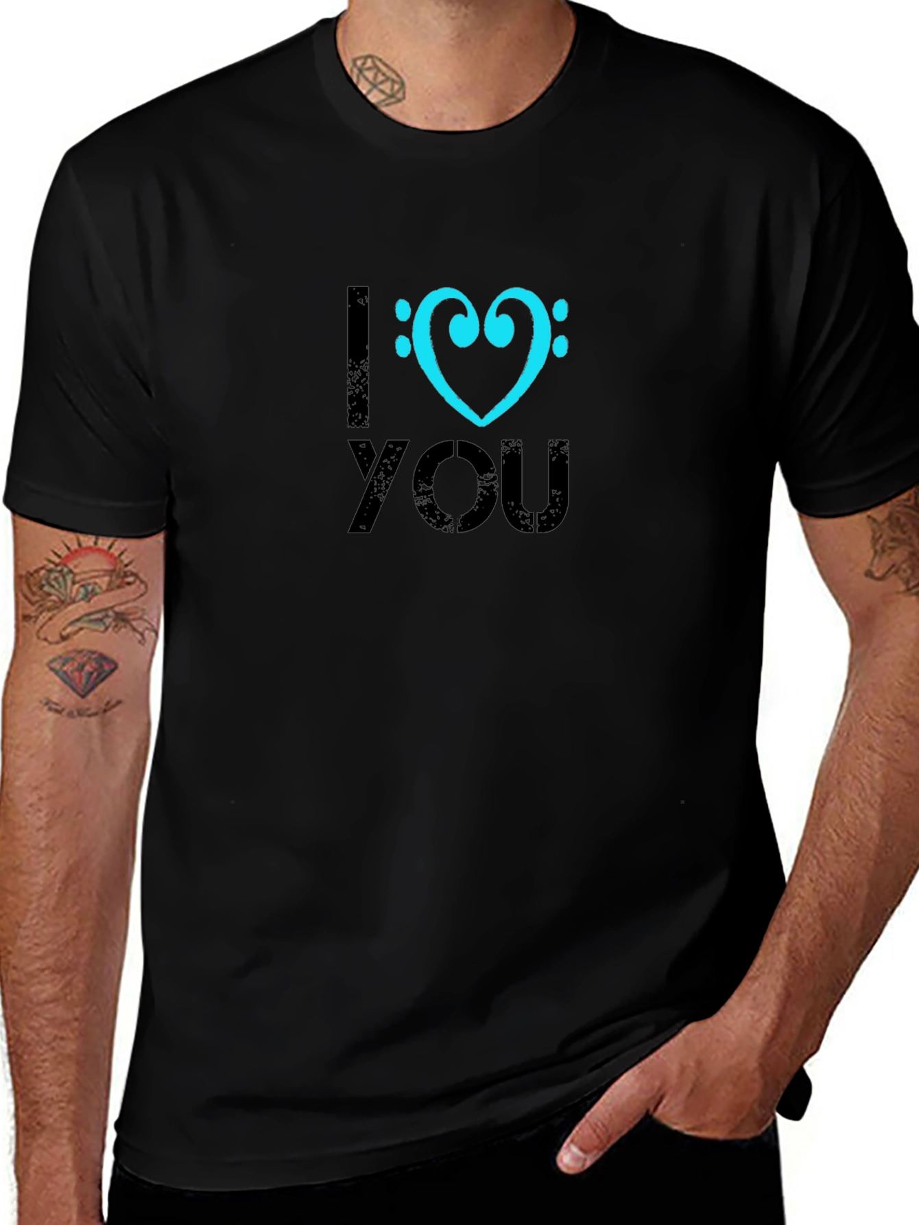 I Heart You Music T-Shirt