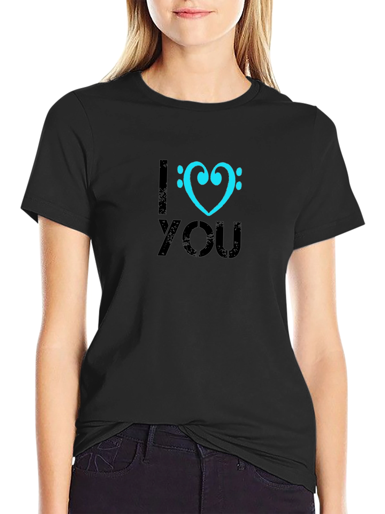 I Heart You Music T-Shirt