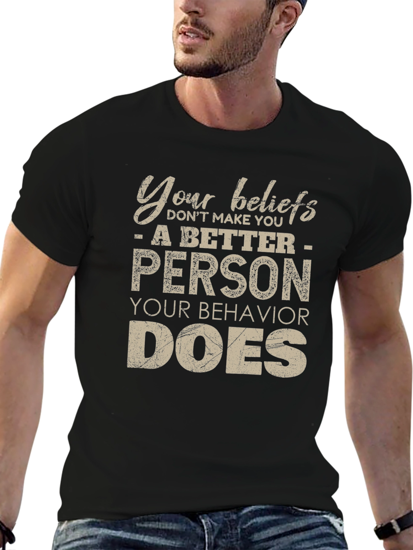 Your Behavior Does T-Shirt - Motivational Tee