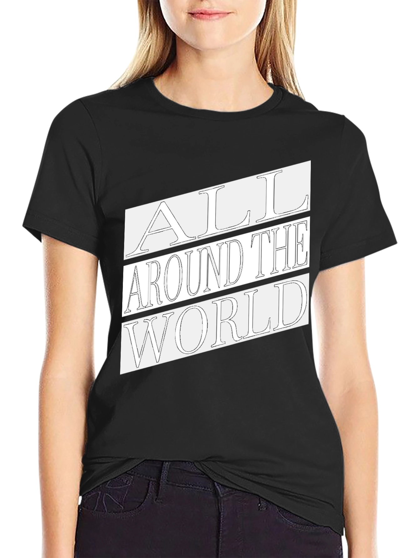 All Around The World Graphic Tee