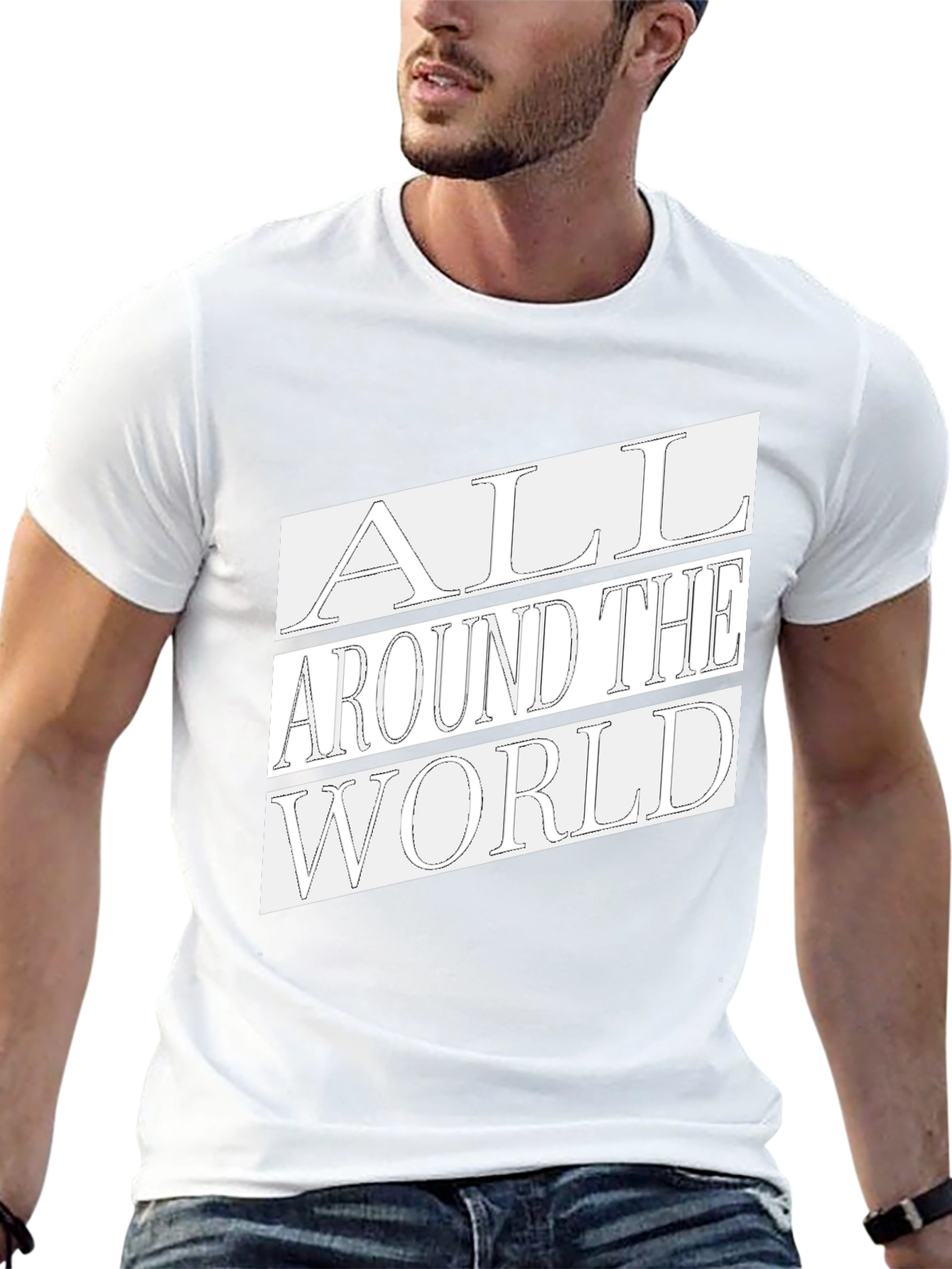 All Around The World Graphic Tee