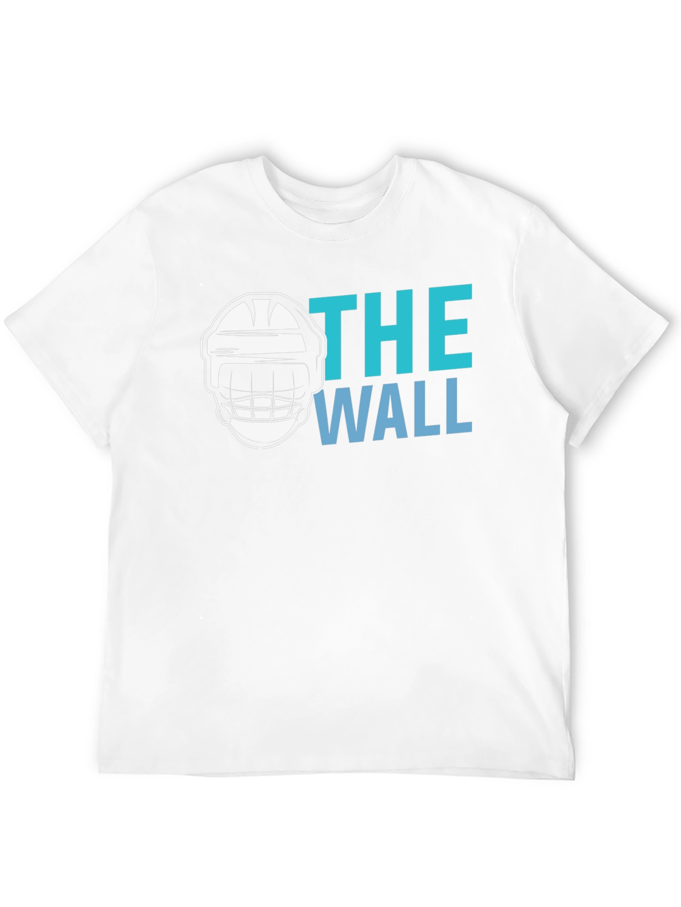 The Wall Hockey Goalie T-Shirt - Black Cotton Tee
