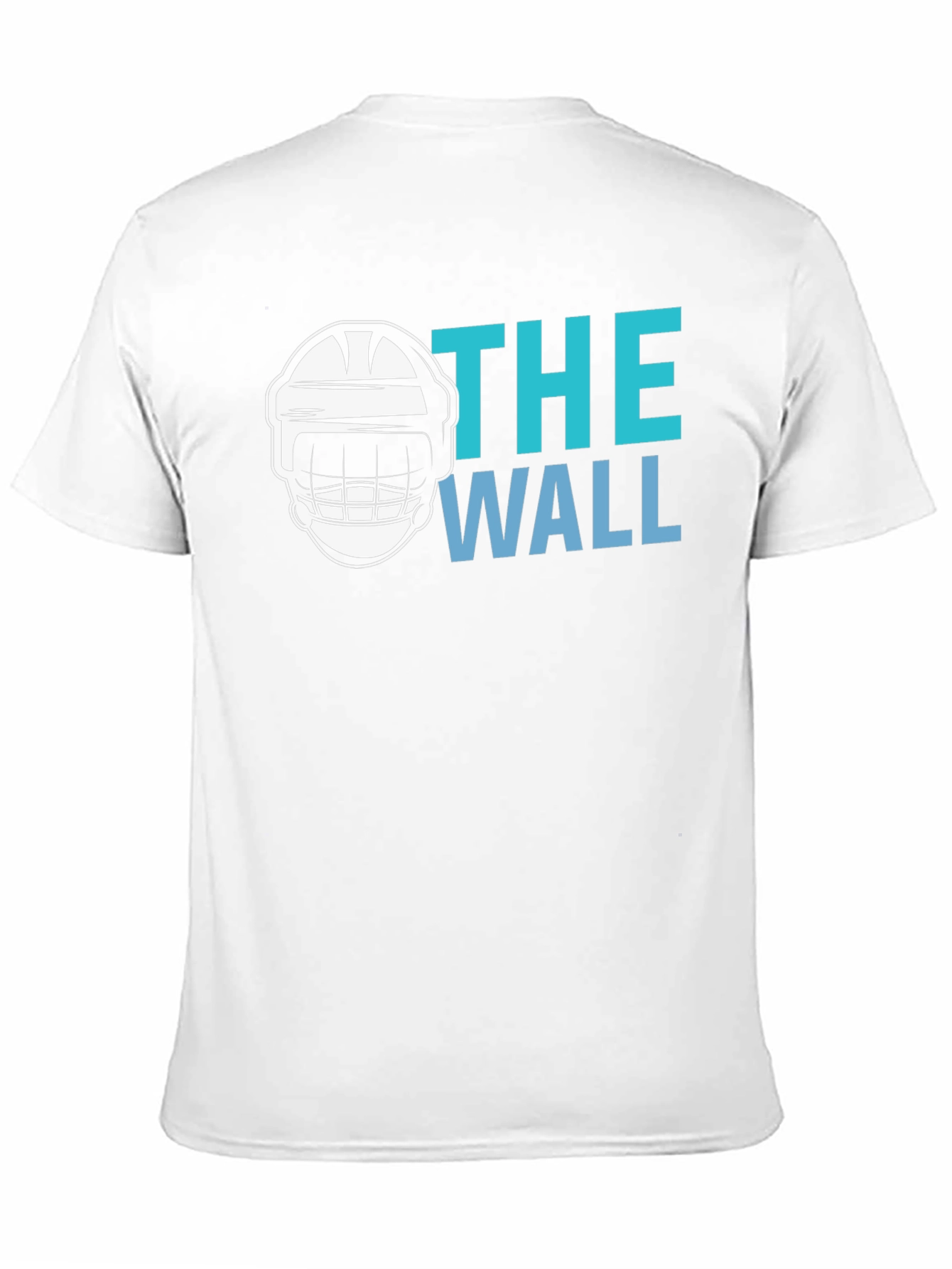 The Wall Hockey Goalie T-Shirt - Black Cotton Tee