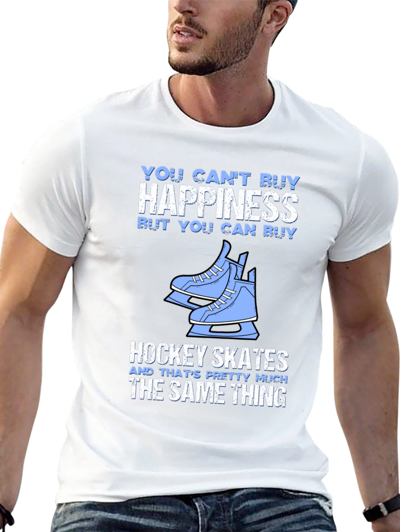 Hockey Skates Happiness T-Shirt