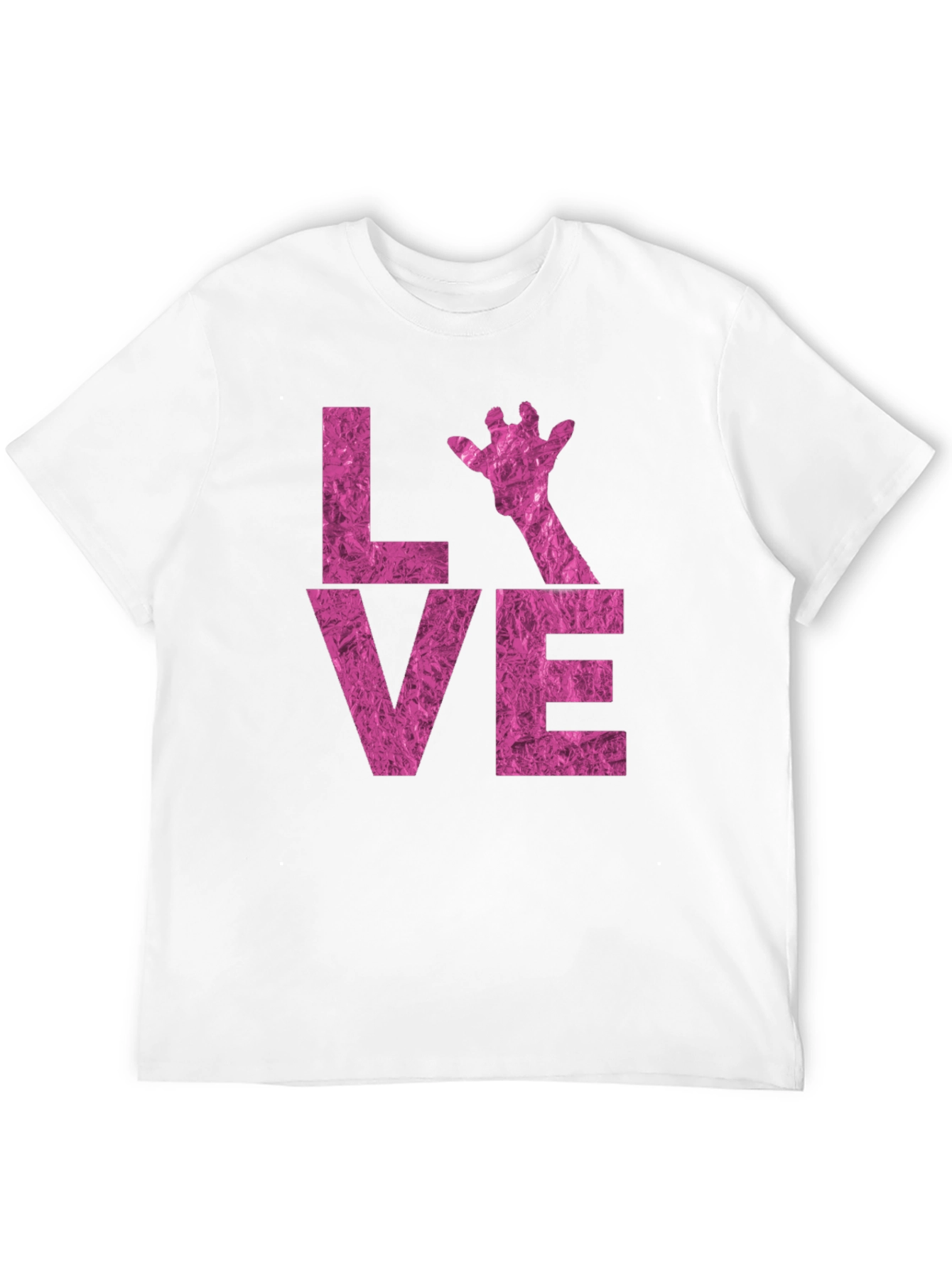 LOVE Giraffe Graphic Tee - Stylish Black T-Shirt