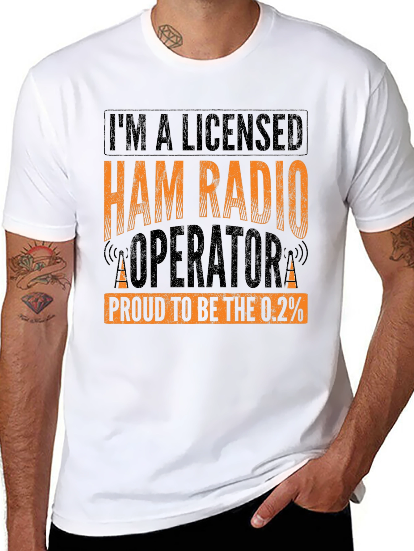 Licensed Ham Radio Operator Graphic Tee