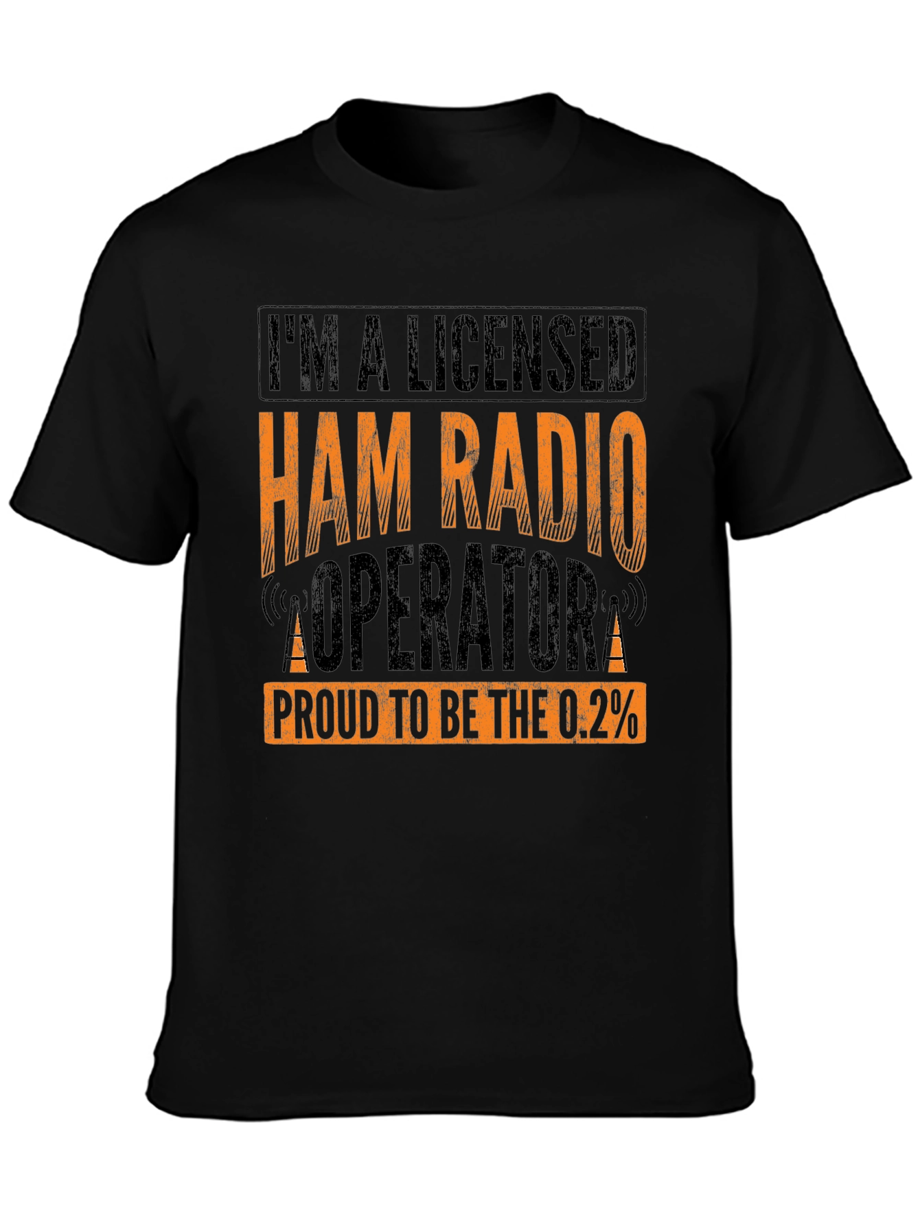Licensed Ham Radio Operator Graphic Tee