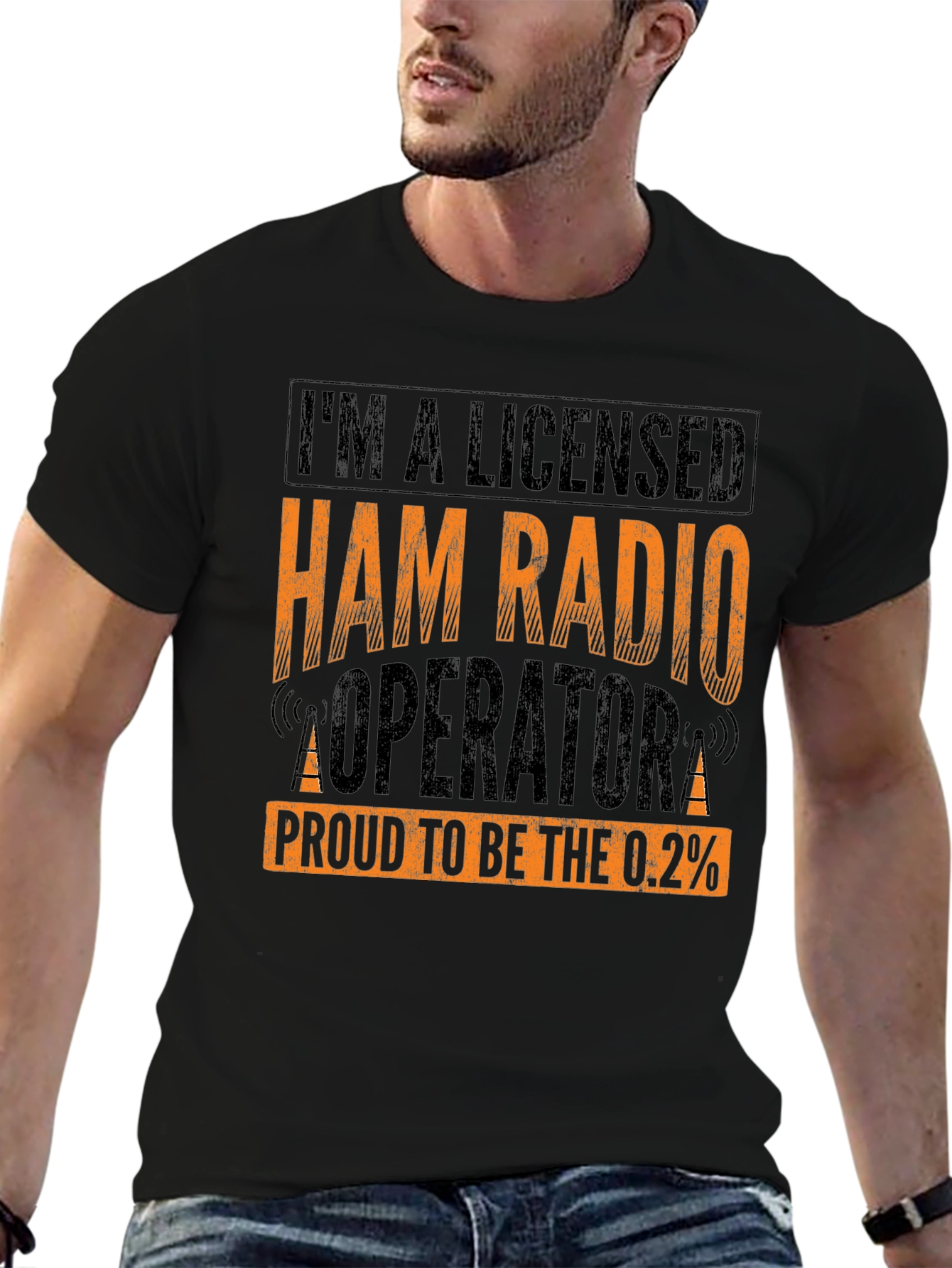 Licensed Ham Radio Operator Graphic Tee