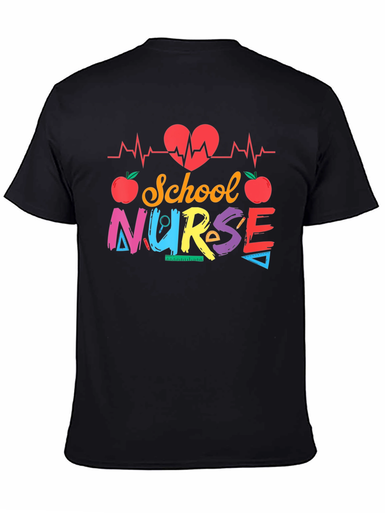 School Nurse Graphic T-Shirt
