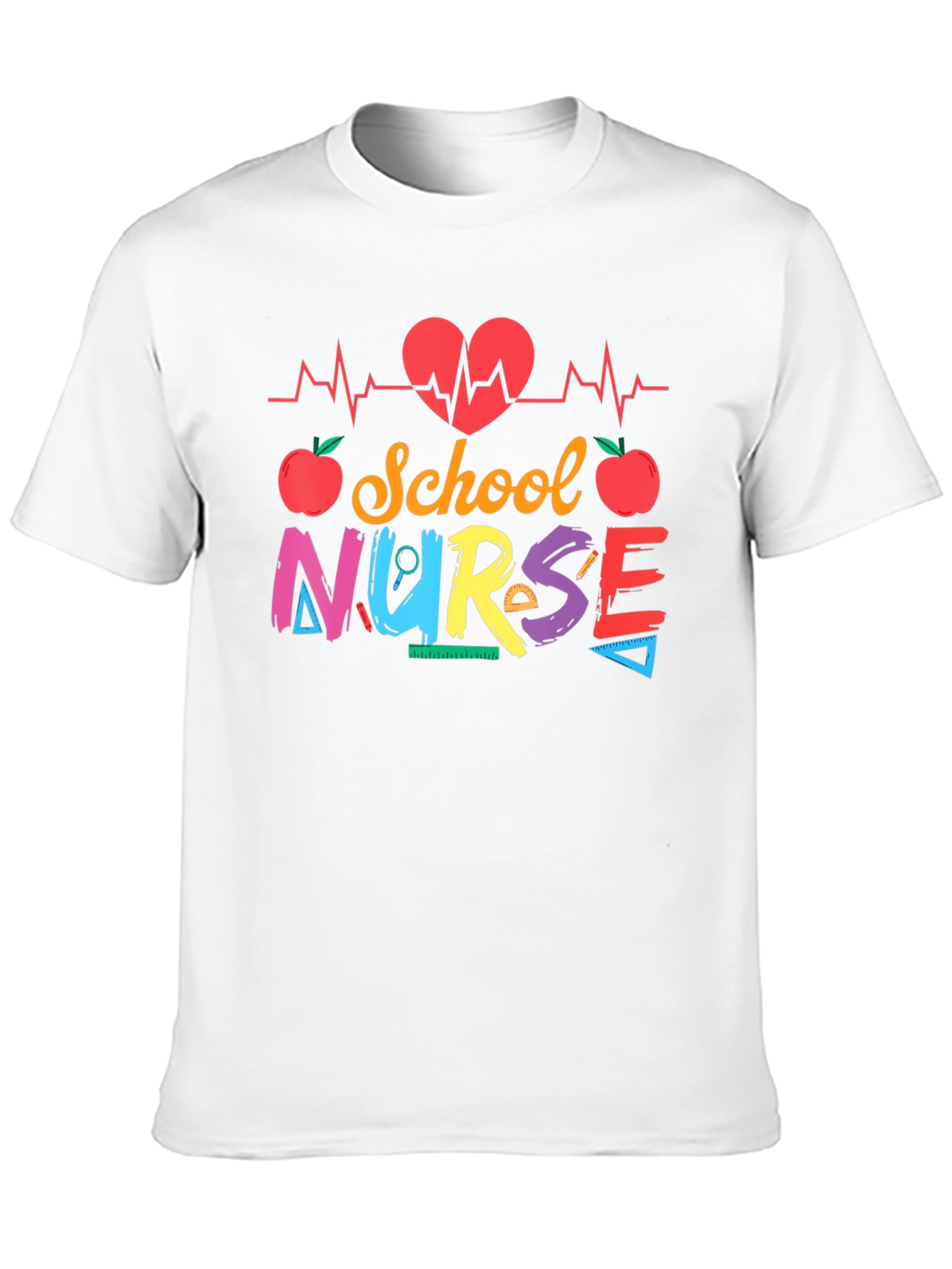 School Nurse Graphic T-Shirt