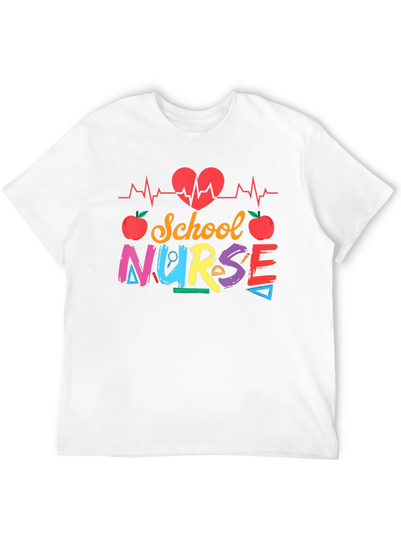 School Nurse Graphic T-Shirt