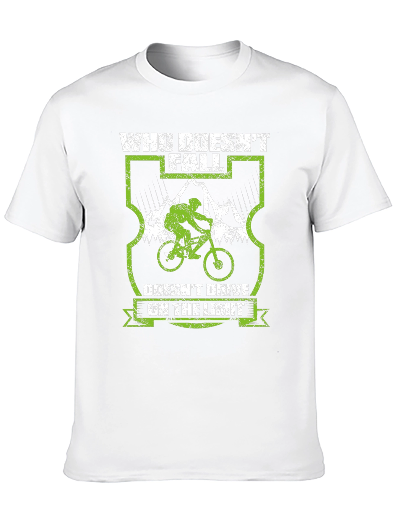Mountain Bike Graphic Tee - Ride On The Limit!