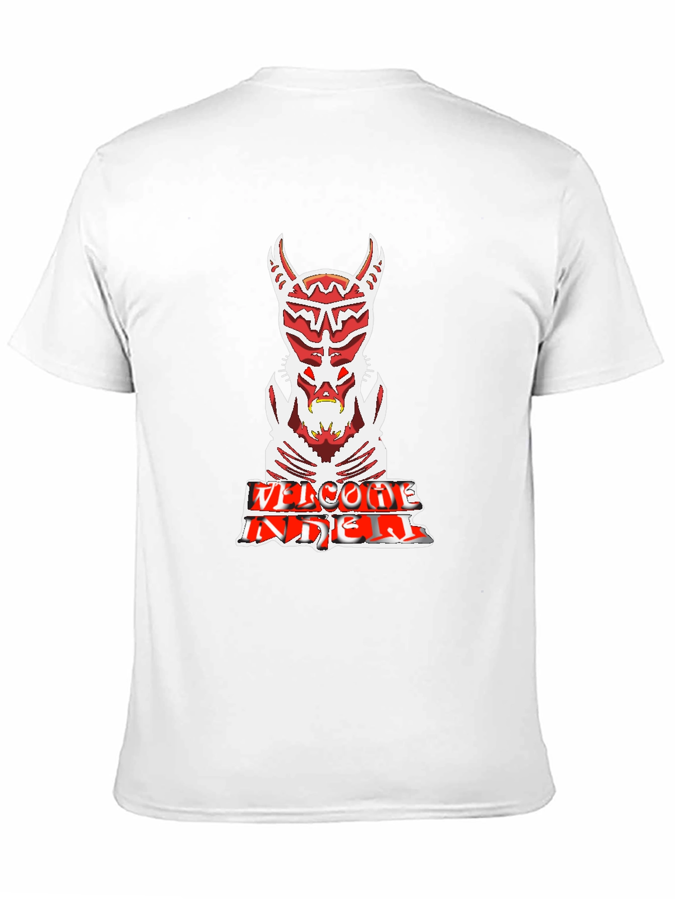 Devil Graphic Tee - Welcome Riders T-Shirt