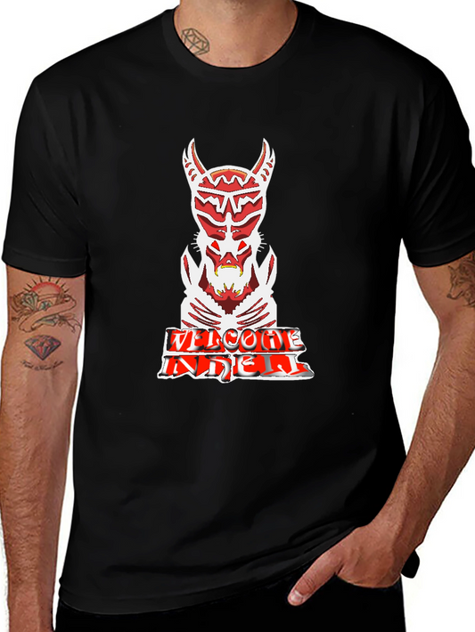 Devil Graphic Tee - Welcome Riders T-Shirt