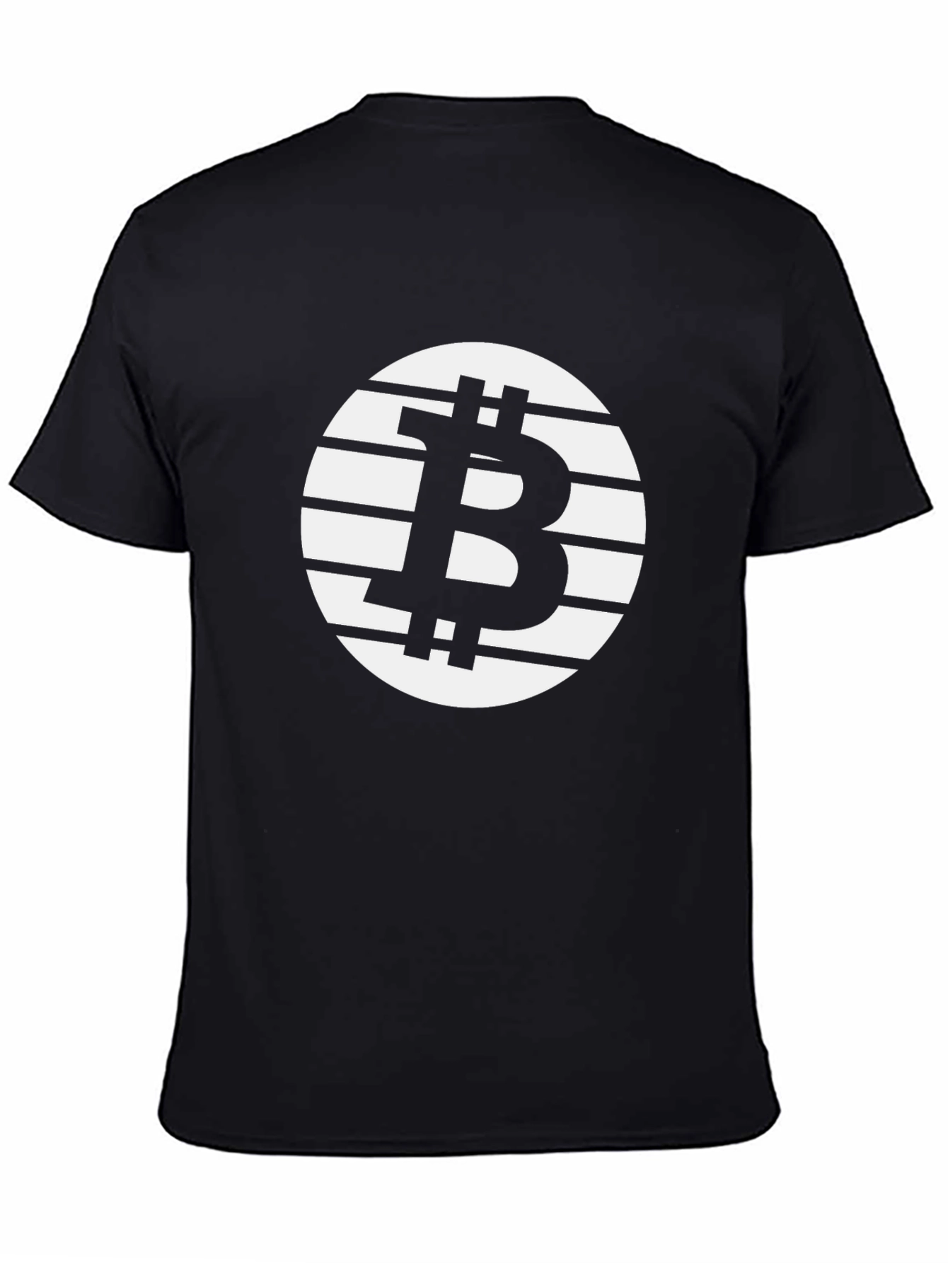Bitcoin Symbol Black T-Shirt