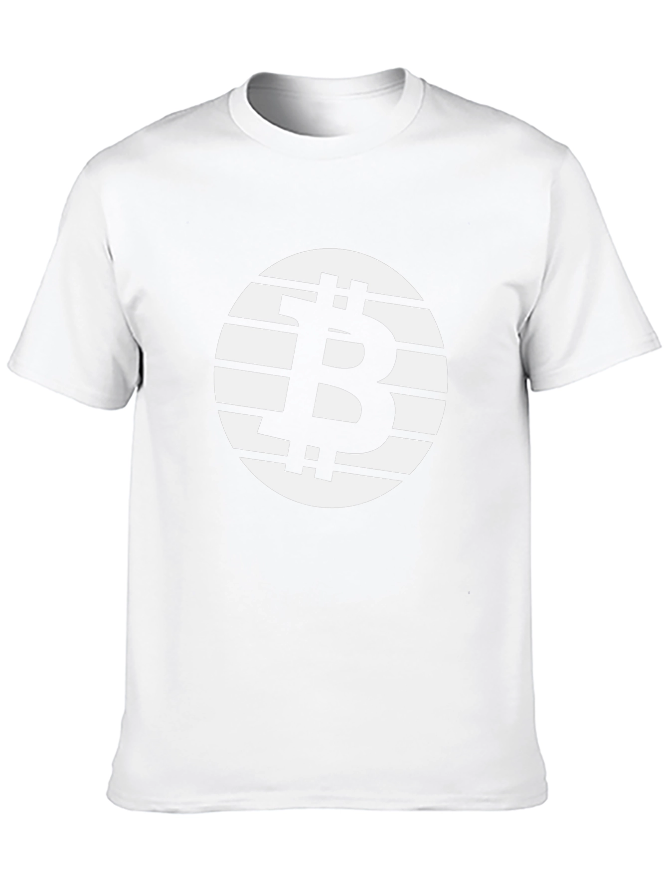 Bitcoin Symbol Black T-Shirt