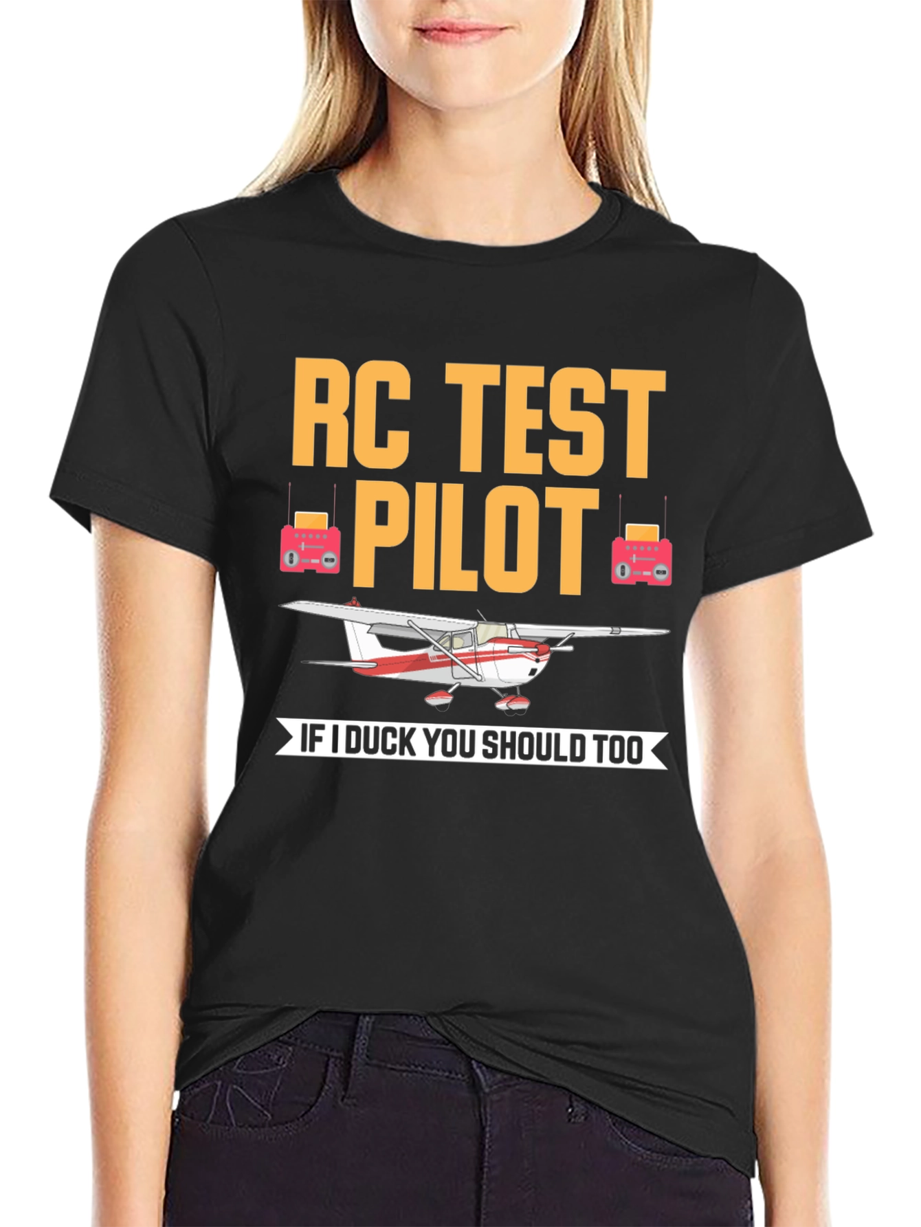 RC Test Pilot T-Shirt - Funny Aviation Apparel